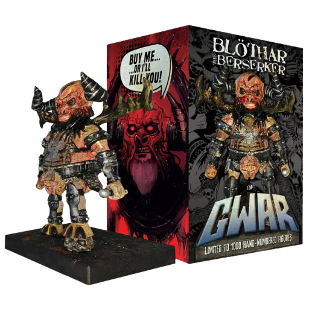 GWAR: BLOTHAR THE BERSERKER BOBBLEHEAD *DAMAGED BOX* - Image 2
