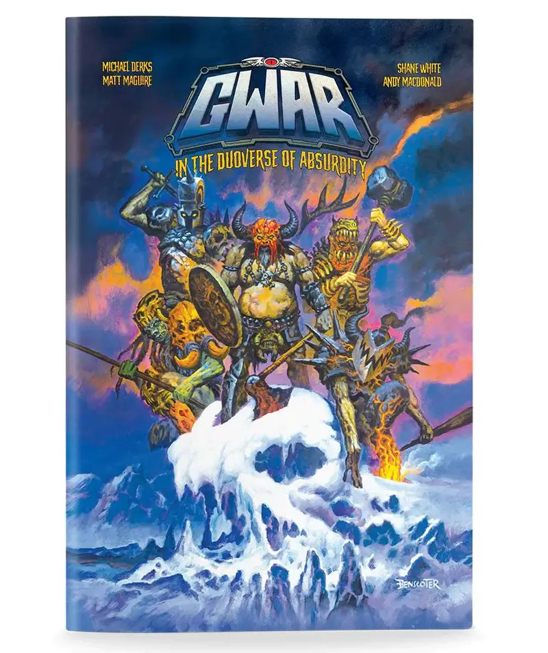 GWAR: IN THE DUOVERSE OF ABSURDITY SOFTCOVER GRAPHIC NOVEL - Image 3