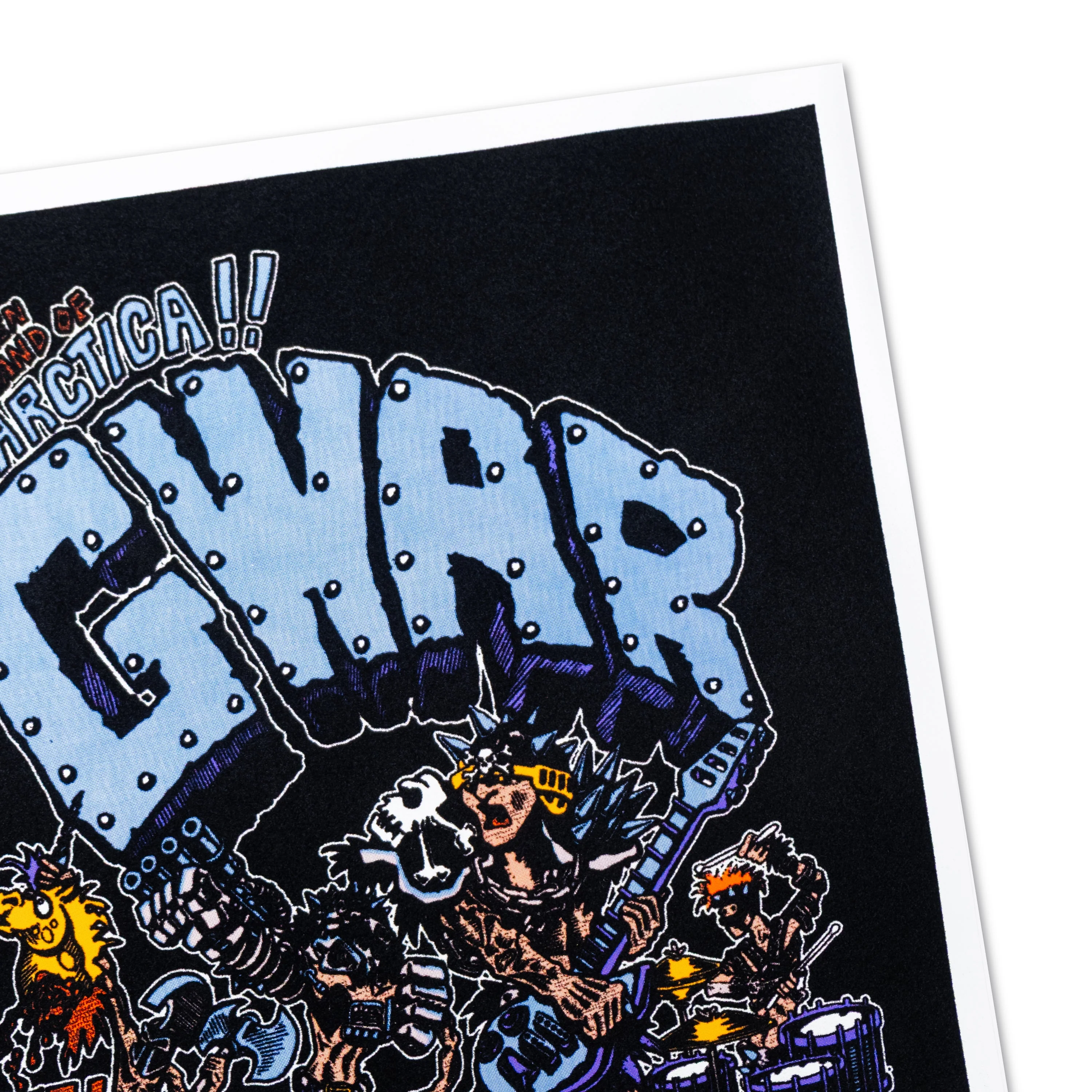 GWAR X BEYOND THE STREETS "GWAR FIRST SHOW" FLOCKED POSTER - Image 3