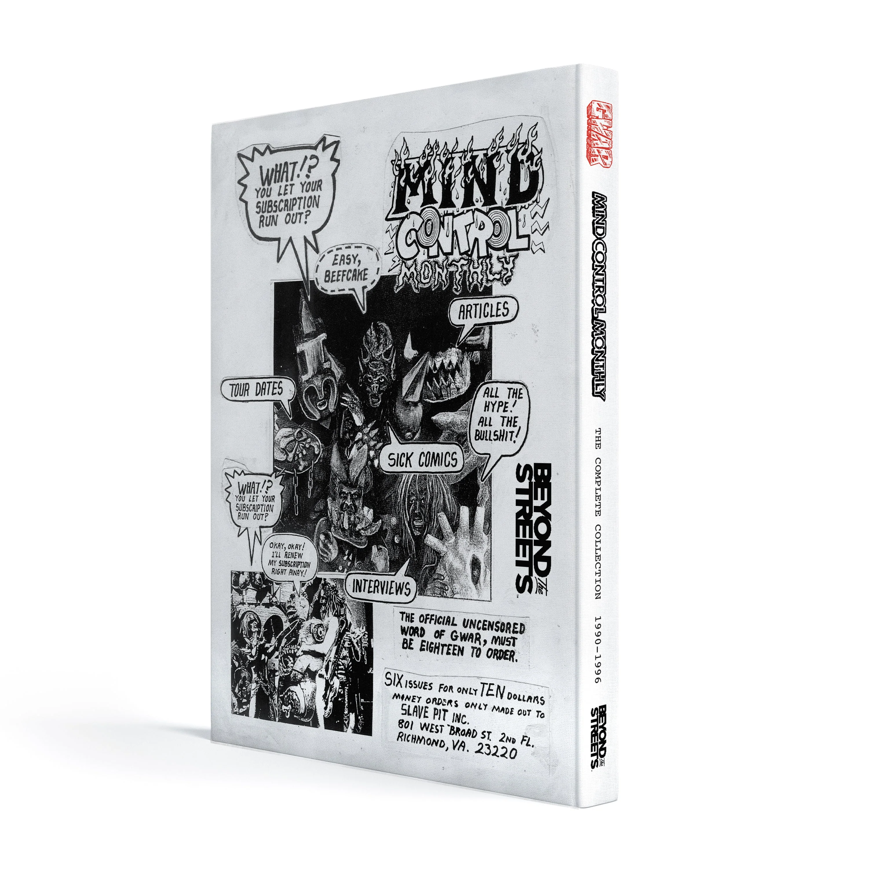 GWAR X BEYOND THE STREETS "MIND CONTROL MONTHLY" BOOK - Image 6