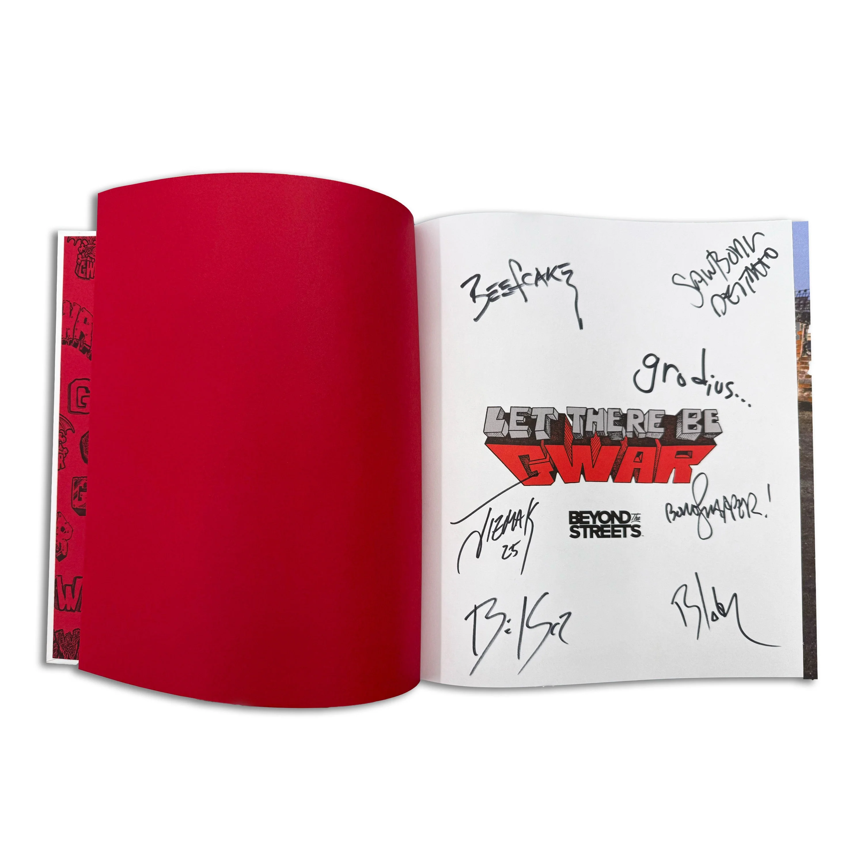 GWAR X BEYOND THE STREETS SIGNED "LET THERE BE GWAR" BOOK - Image 2