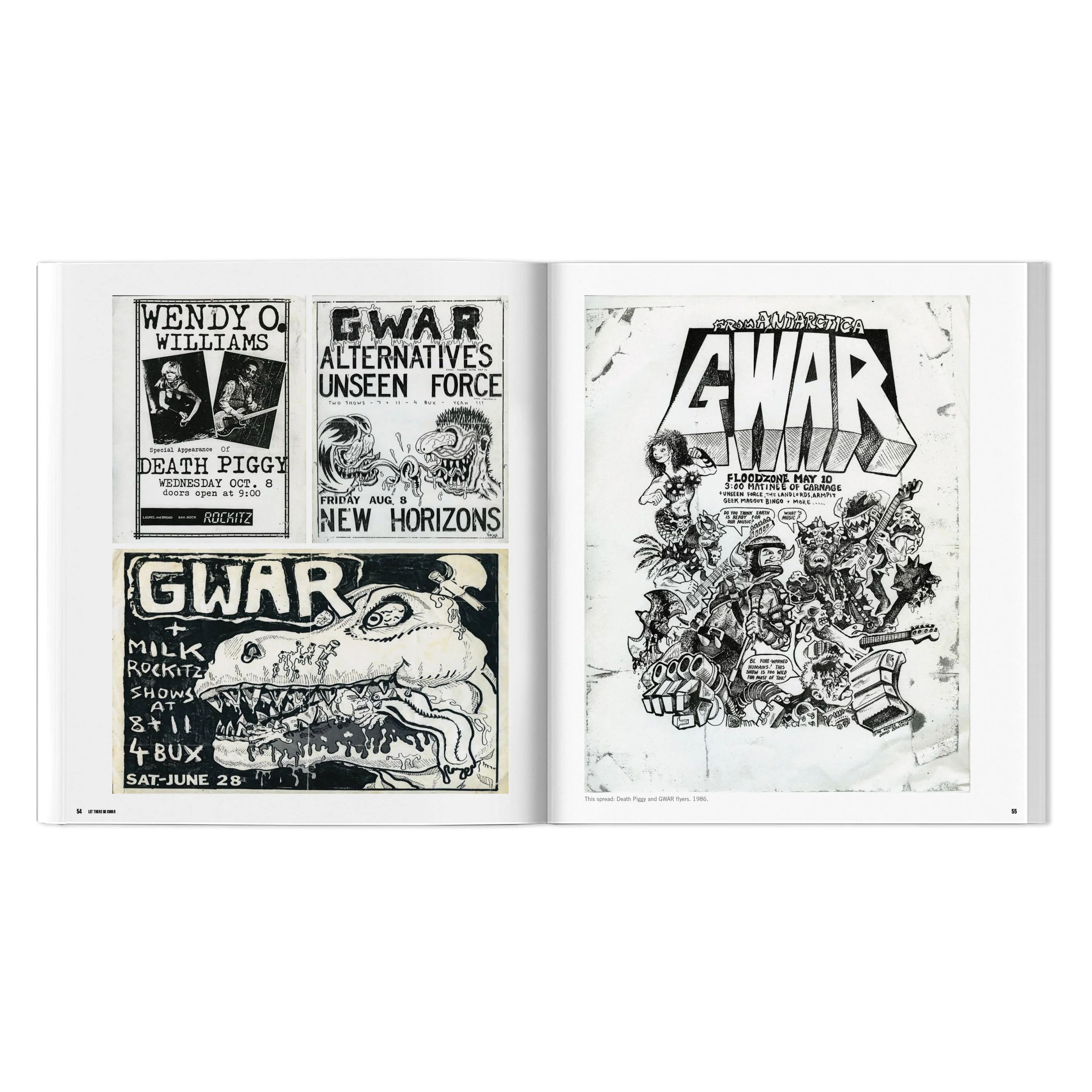 GWAR X BEYOND THE STREETS SIGNED "LET THERE BE GWAR" BOOK - Image 3
