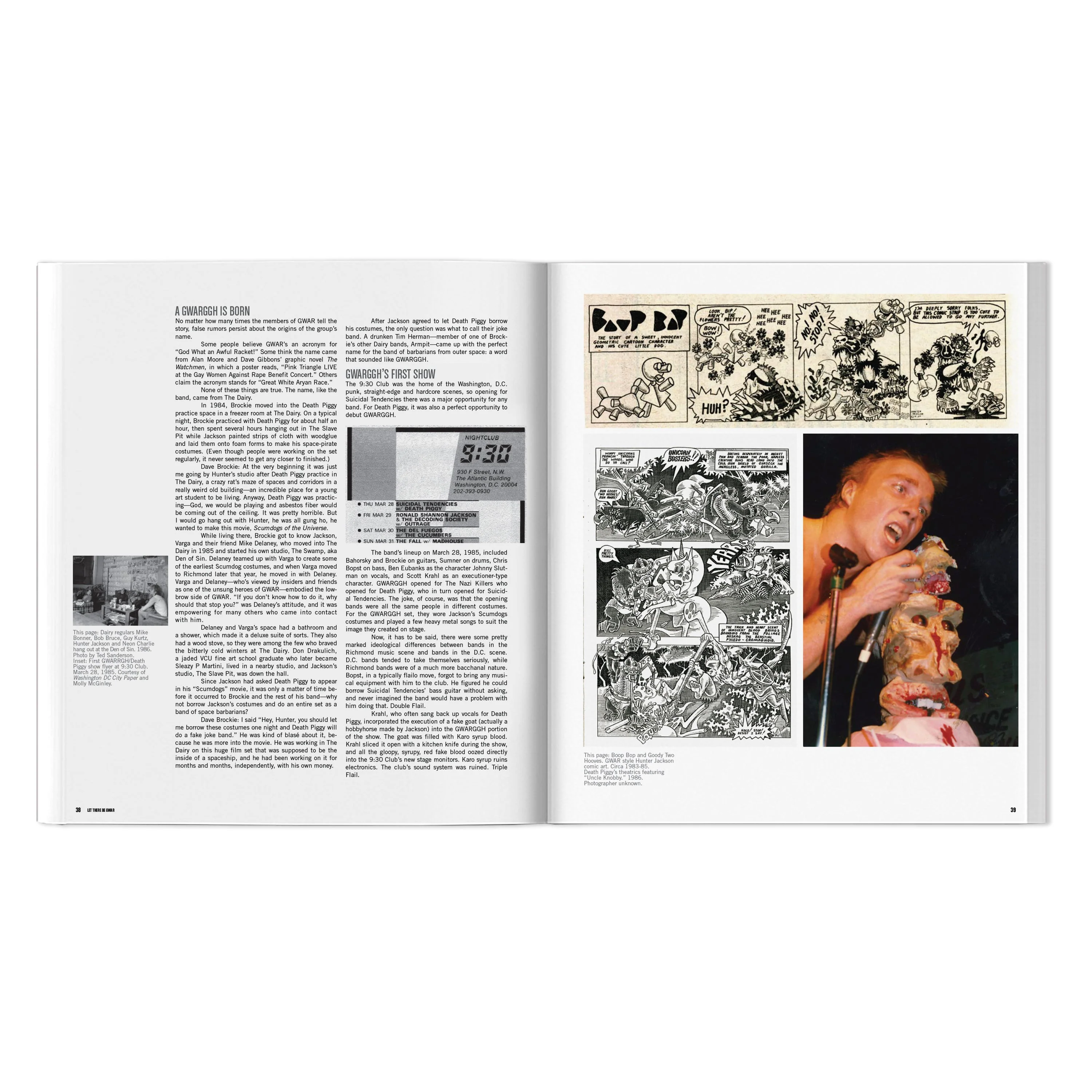 GWAR X BEYOND THE STREETS SIGNED "LET THERE BE GWAR" BOOK - Image 6