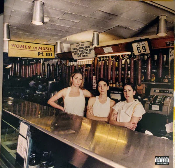 HAIM 'WOMEN IN MUSIC PT. III' 2LP - TRANSLUCENT YELLOW - Image 2