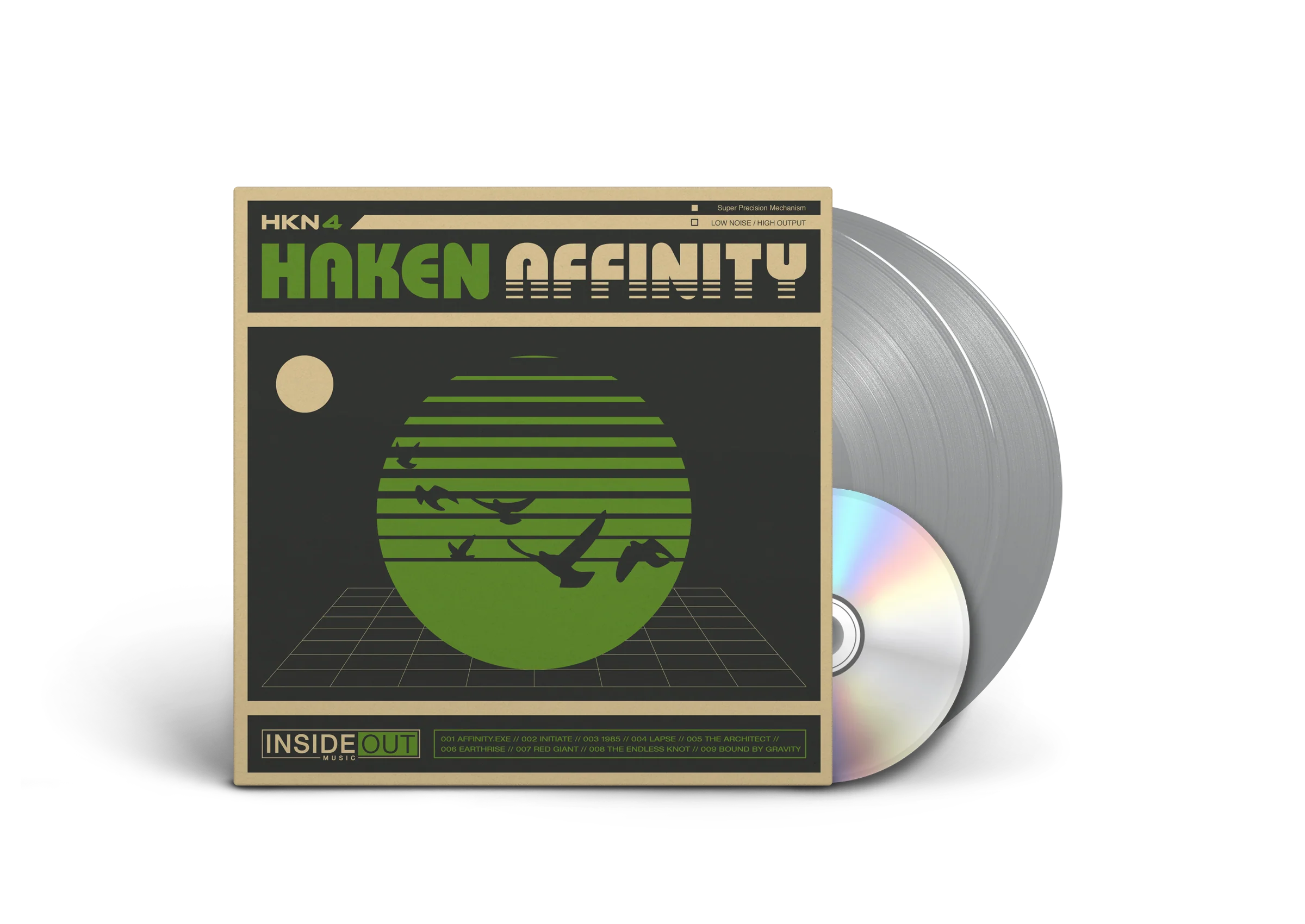 HAKEN 'AFFINITY' 2LP - EXCLUSIVE - LTD. 200 - SILVER
