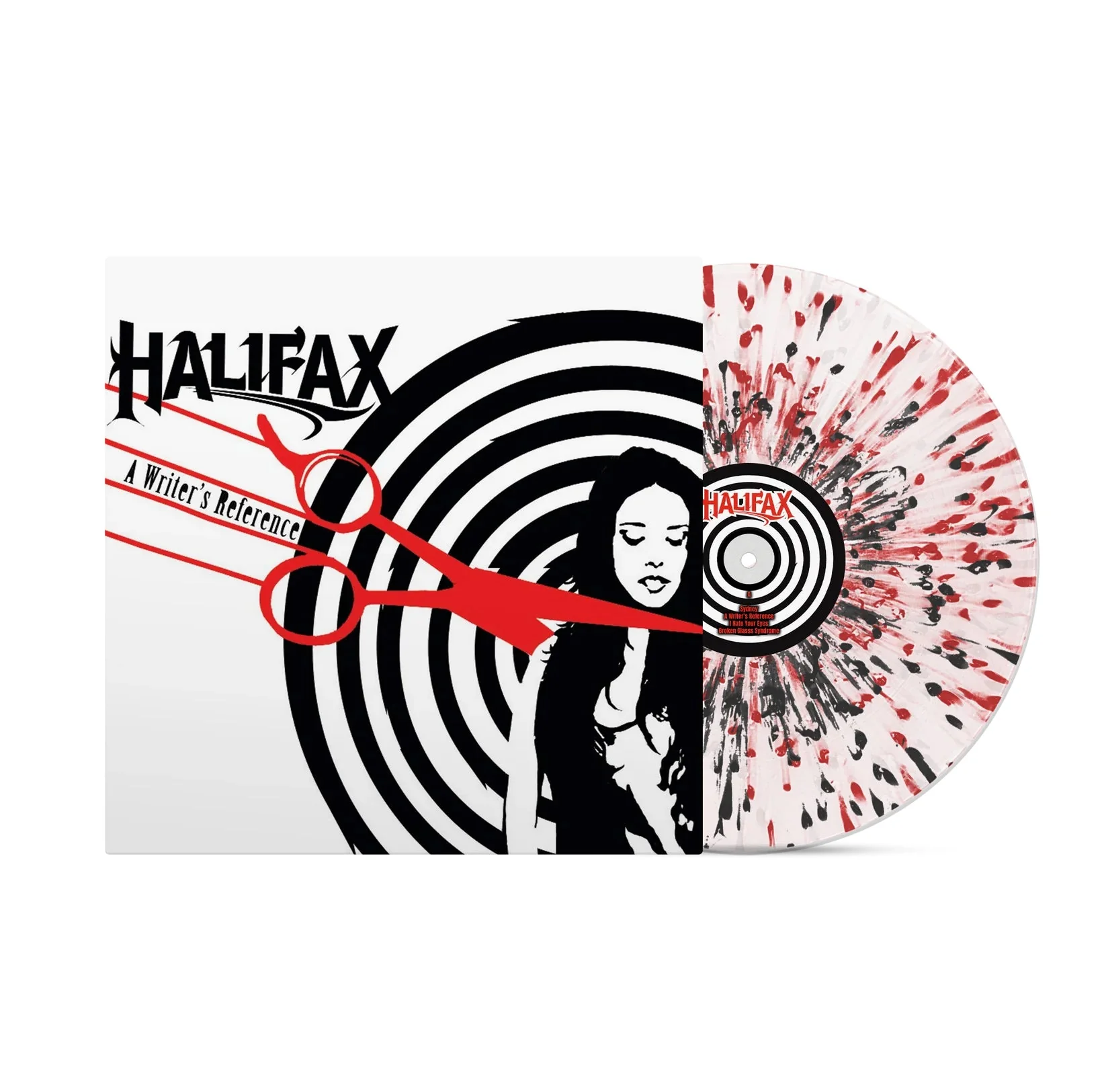 HALIFAX 'A WRITER'S REFERENCE' LP - HEAVY SPLATTER - Image 2