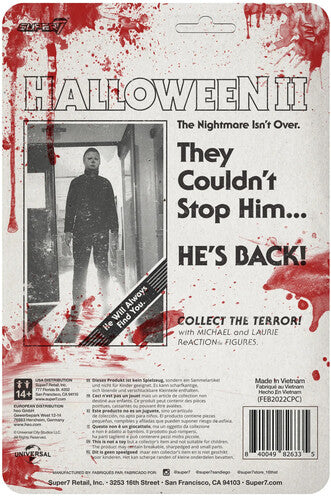 HALLOWEEN II MICHAEL MYERS (BLOOD SPLATTER) REACTION FIGURE WAVE 1 - Image 3