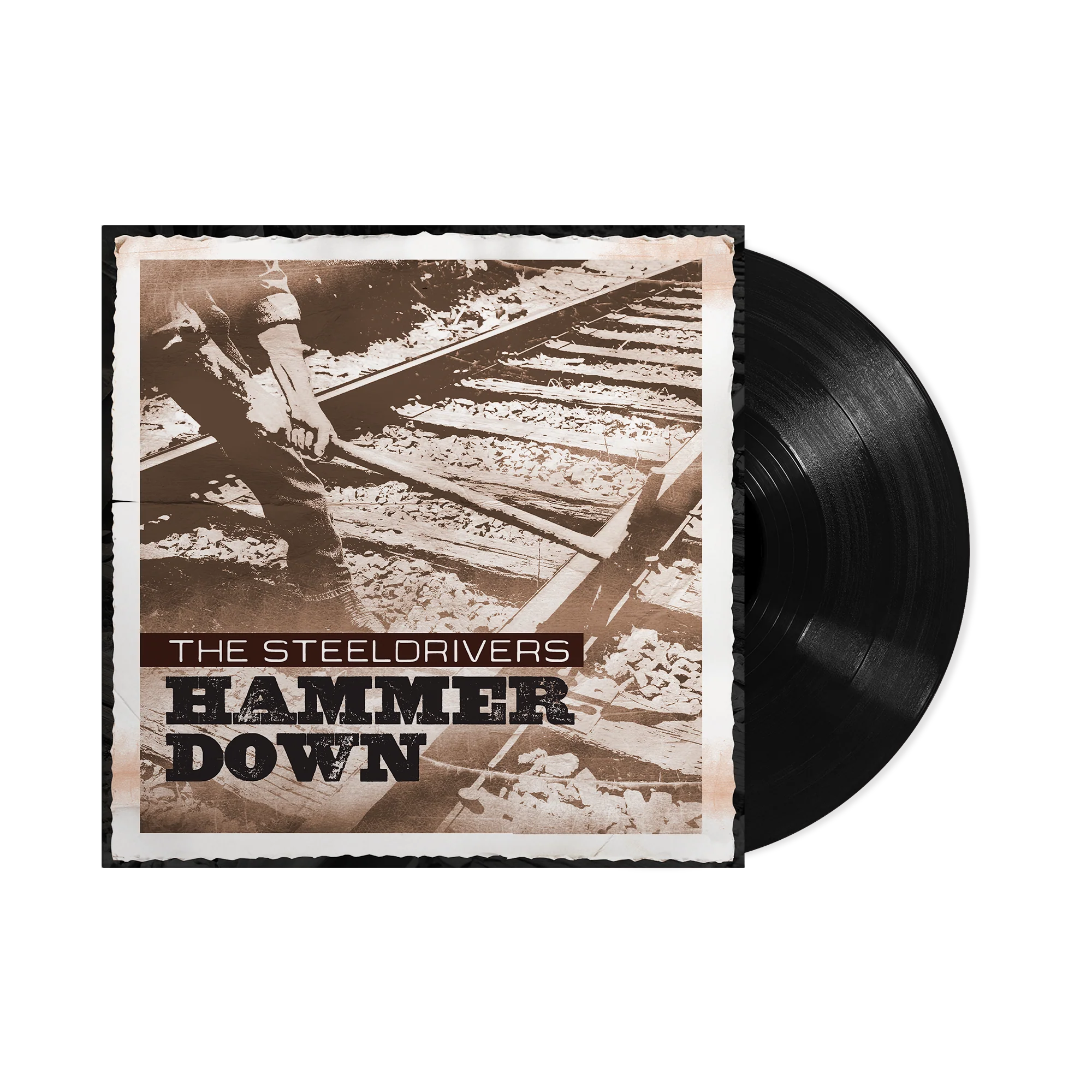 THE STEELDRIVERS 'HAMMER DOWN' LP (Black Vinyl)