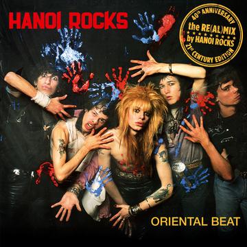 HANOI ROCKS 'ORIENTAL BEAT: 40TH ANNIVERSARY RE(AL)MIX' LP - RED - Image 2