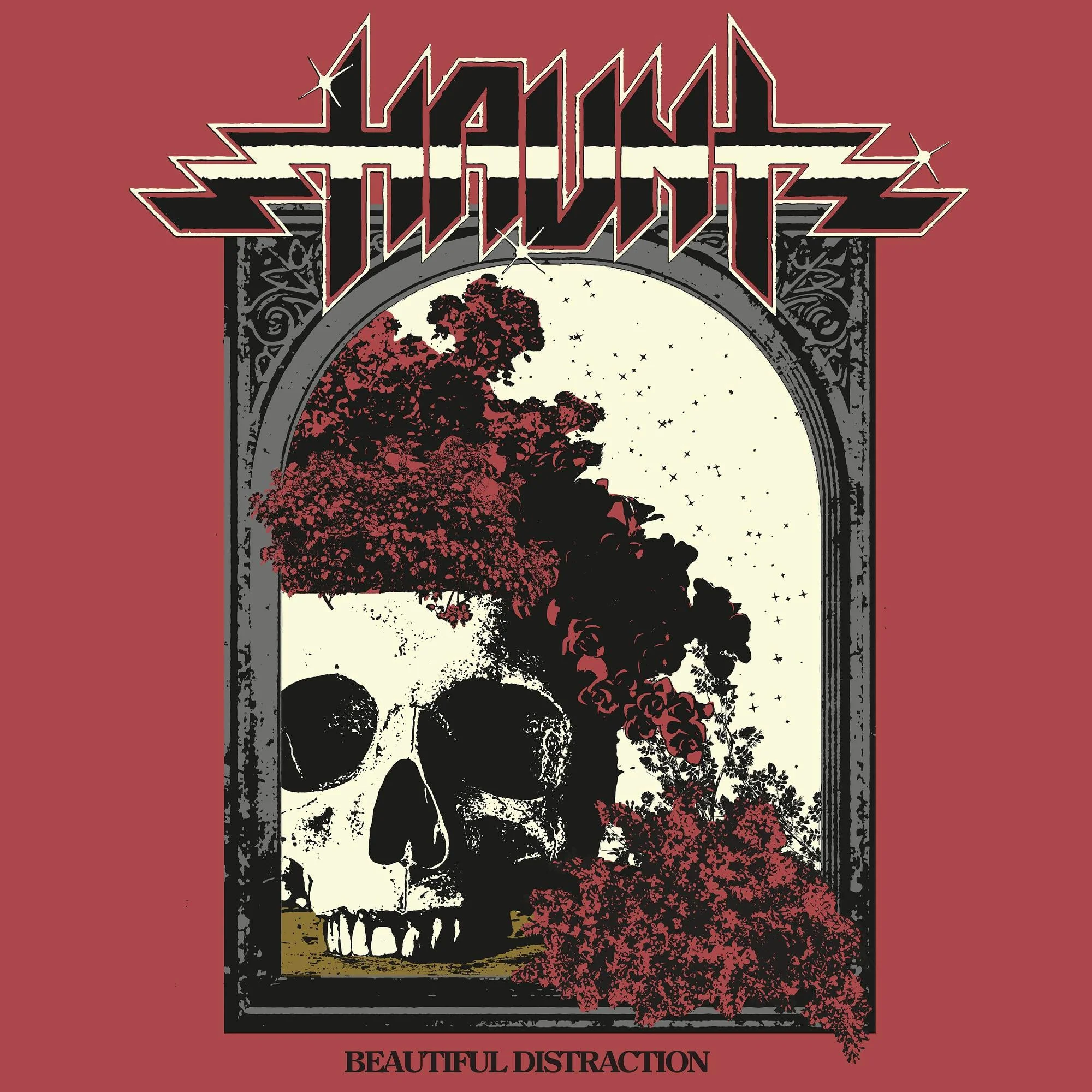HAUNT 'BEAUTIFUL DISTRACTION' LP - CLEAR/BLACK/RED/SPLATTER