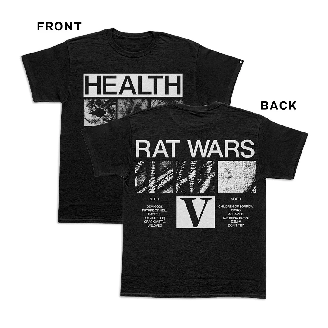HEALTH x REVOLVER WINTER 2023 ISSUE W/ 'RAT WARS' Coke Bottle Clear LP & EXCLUSIVE T-SHIRT - Image 6