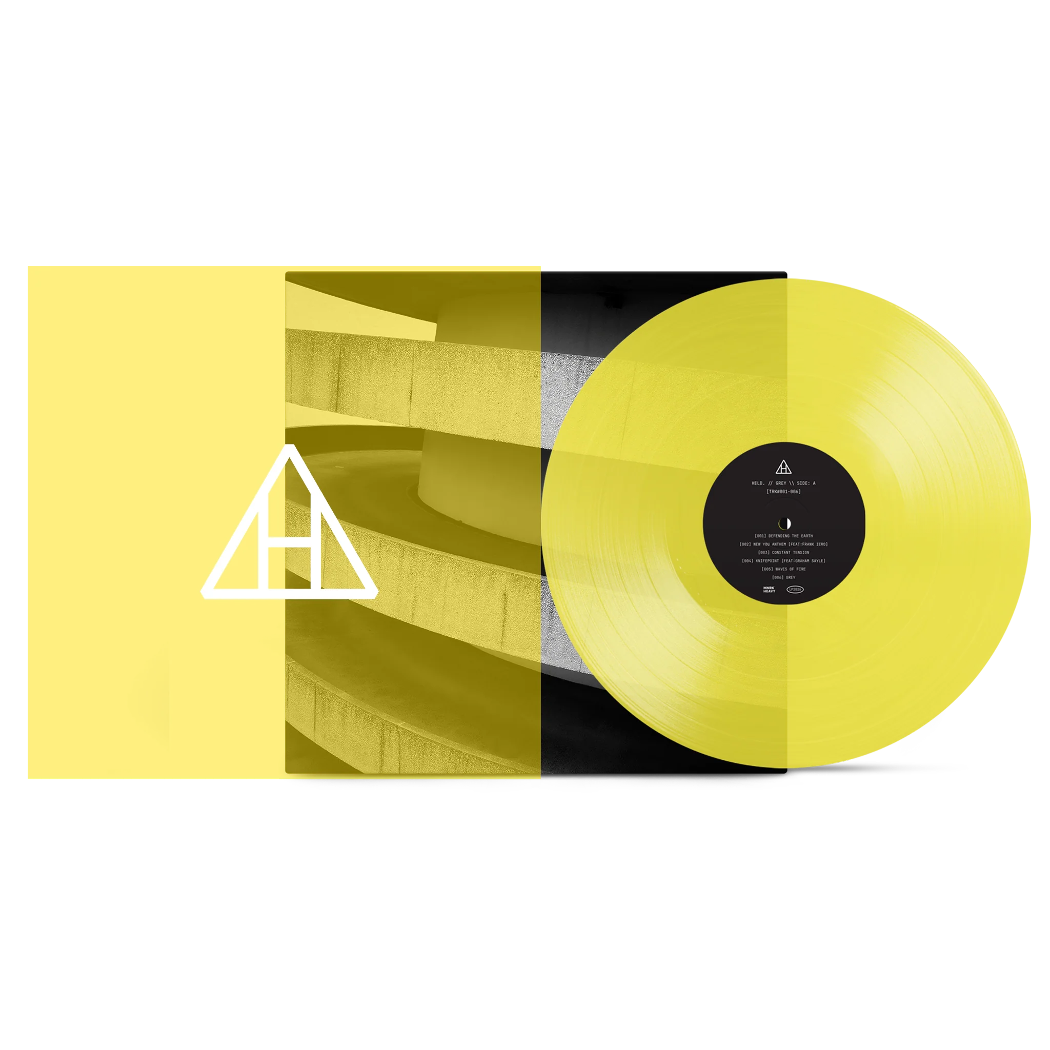 HELD. 'GREY' LP (Knifepoint Deluxe Vinyl)