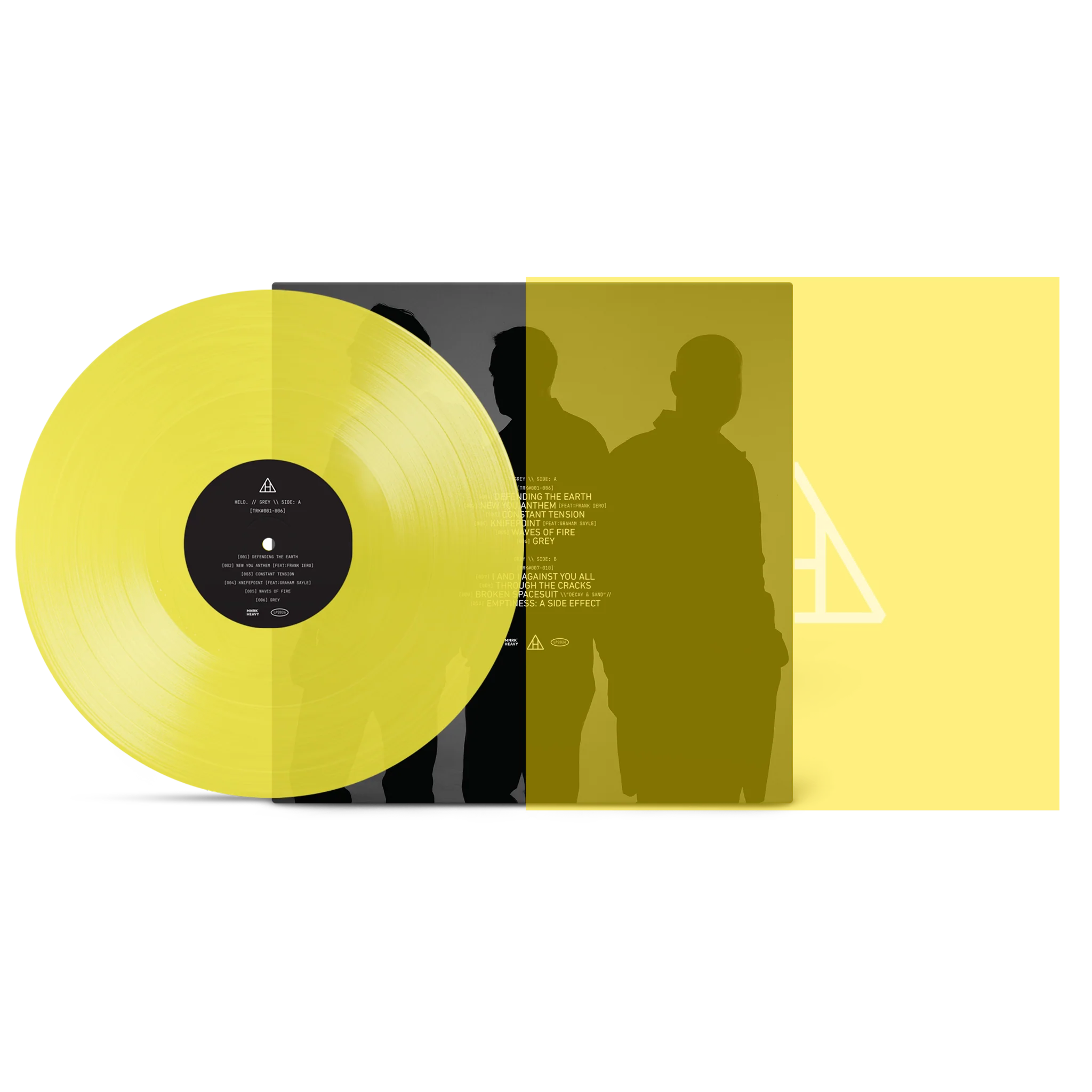 HELD. 'GREY' LP (Knifepoint Deluxe Vinyl) - Image 2