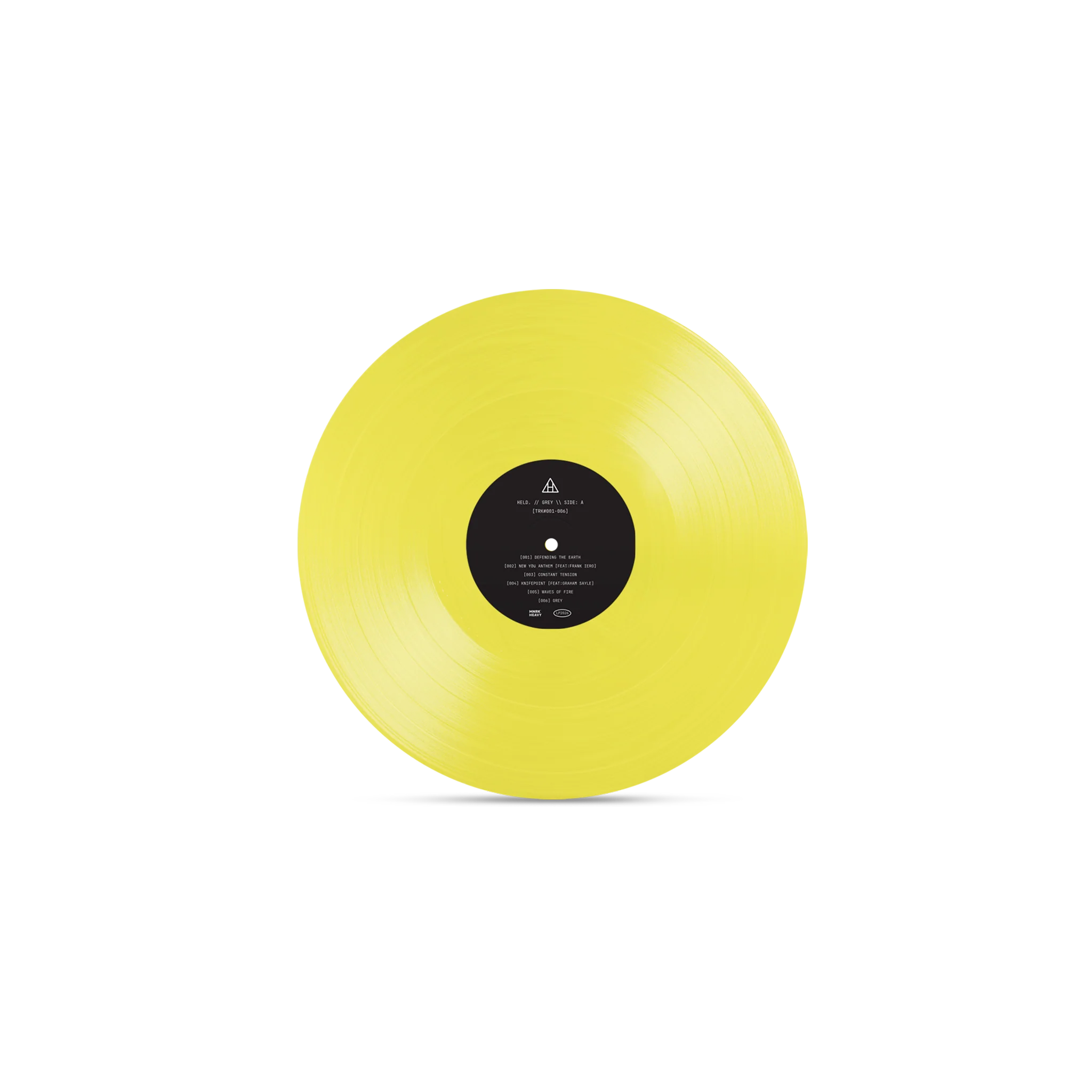 HELD. 'GREY' LP (Knifepoint Deluxe Vinyl) - Image 3