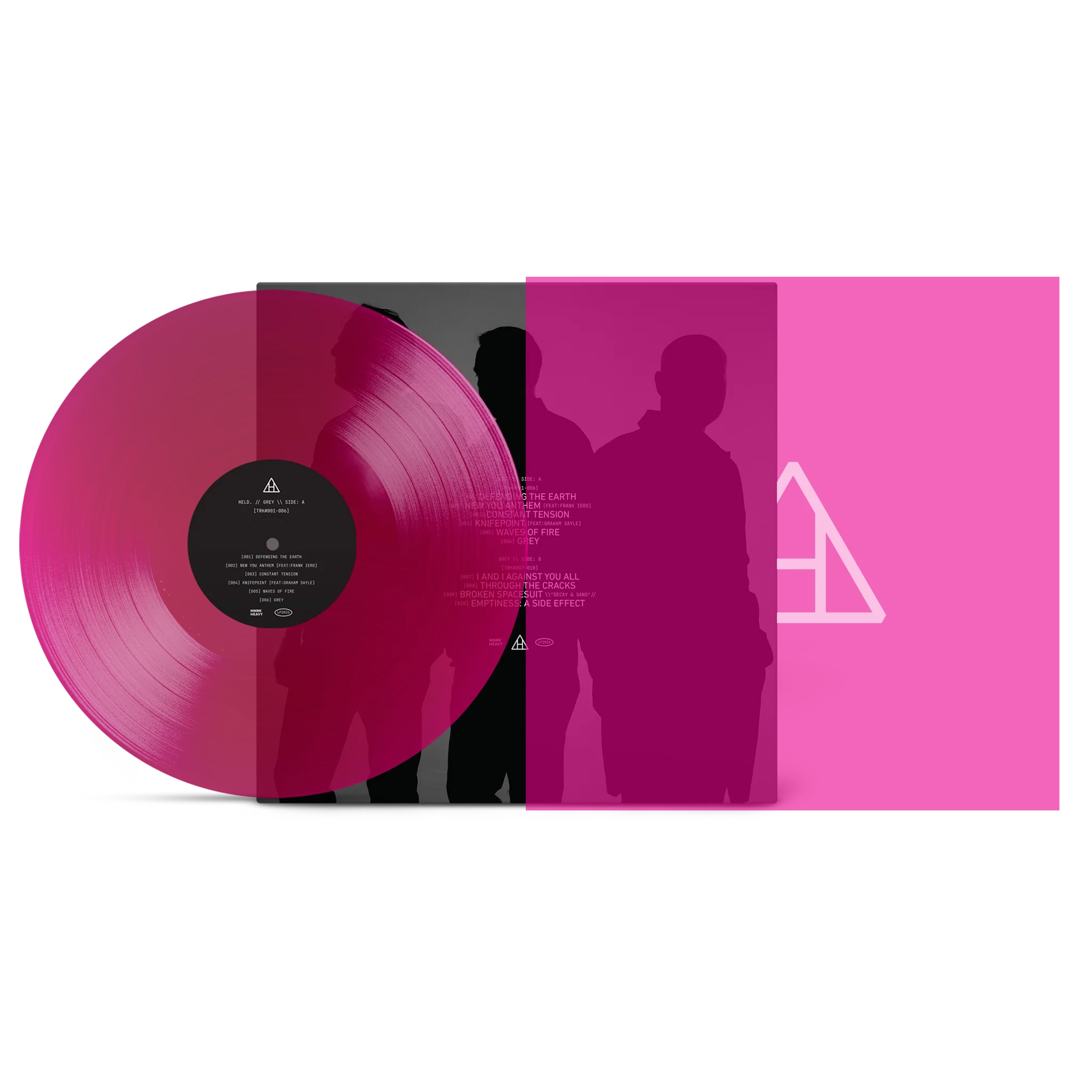 HELD. 'GREY' LP (New You Anthem Deluxe Vinyl) - Image 2