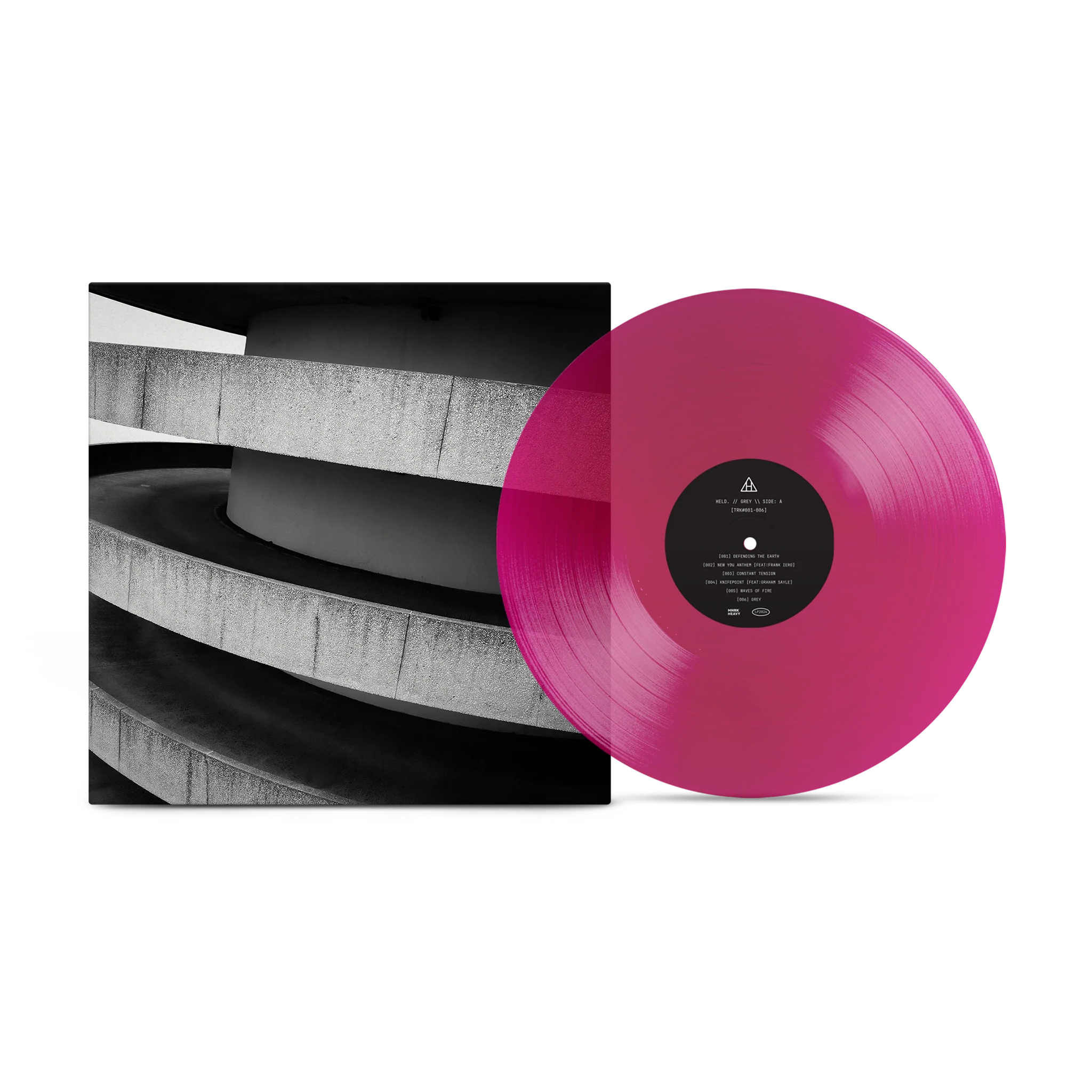 HELD. 'GREY' LP (New You Anthem Vinyl)