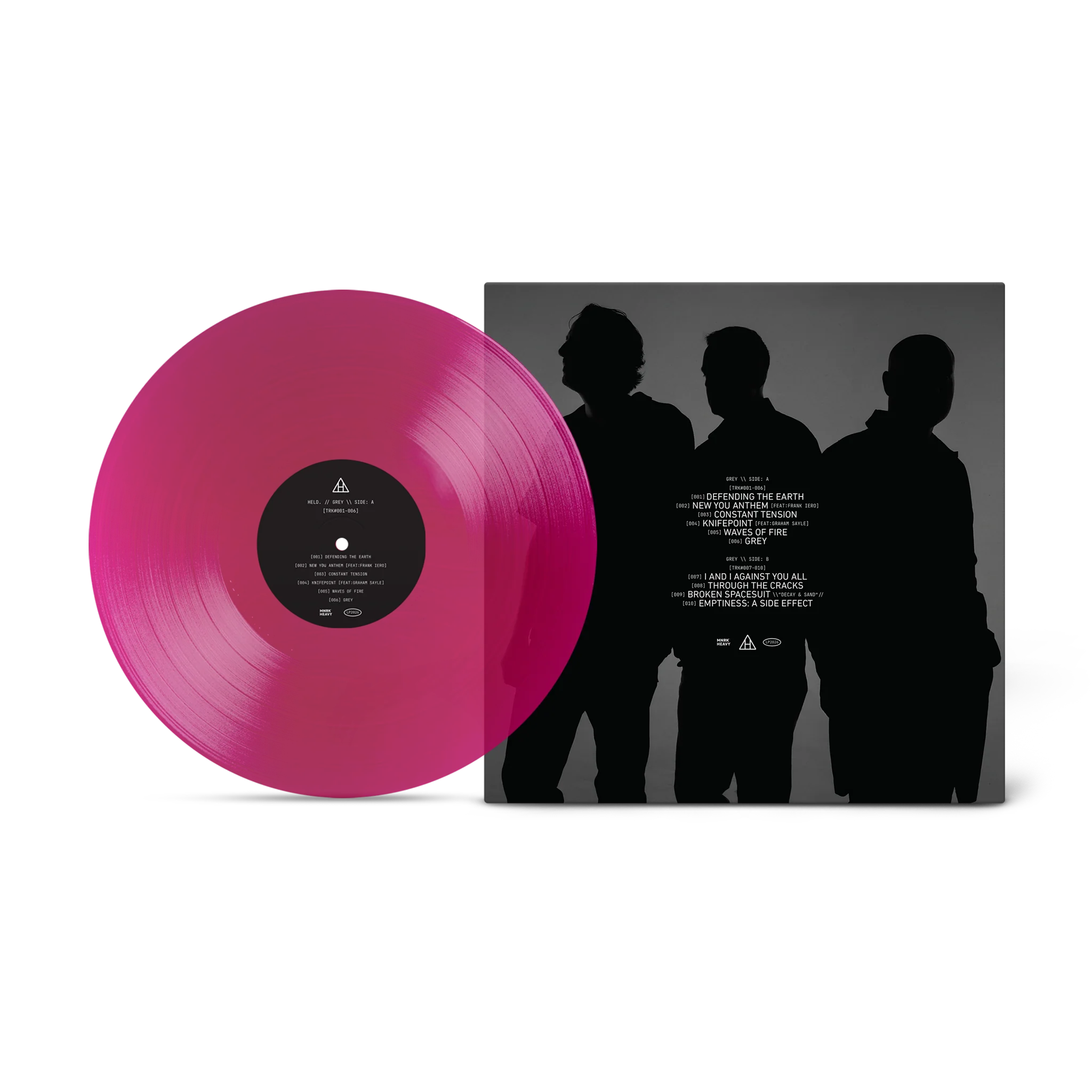 HELD. 'GREY' LP (New You Anthem Vinyl) - Image 2