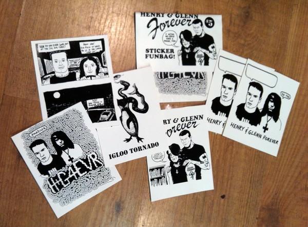 HENRY & GLENN - FOREVER - STICKER PACKS 1 & 2