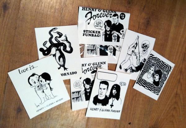 HENRY & GLENN - FOREVER - STICKER PACKS 1 & 2 - Image 2