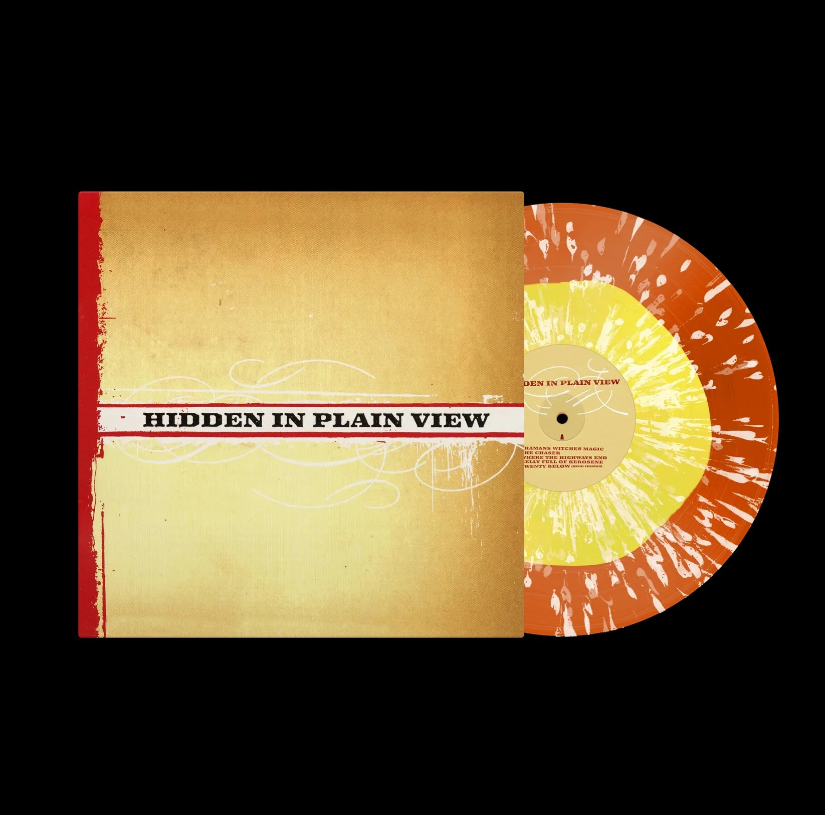 HIDDEN IN PLAIN VIEW 'HIDDEN IN PLAIN VIEW' LP - COLOR IN COLOR/SPLATTER