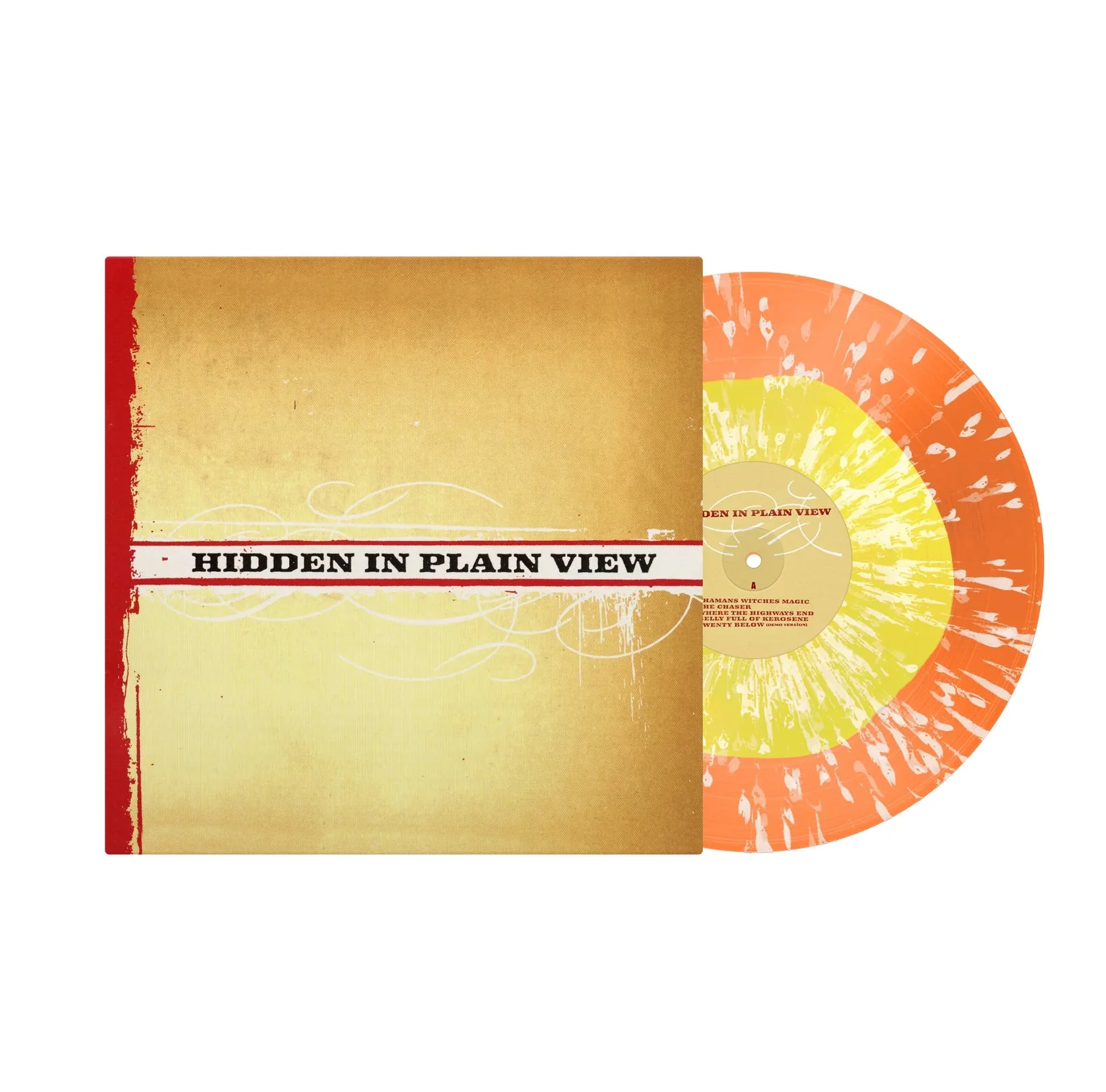 HIDDEN IN PLAIN VIEW 'HIDDEN IN PLAIN VIEW' LP - COLOR IN COLOR/SPLATTER - Image 2