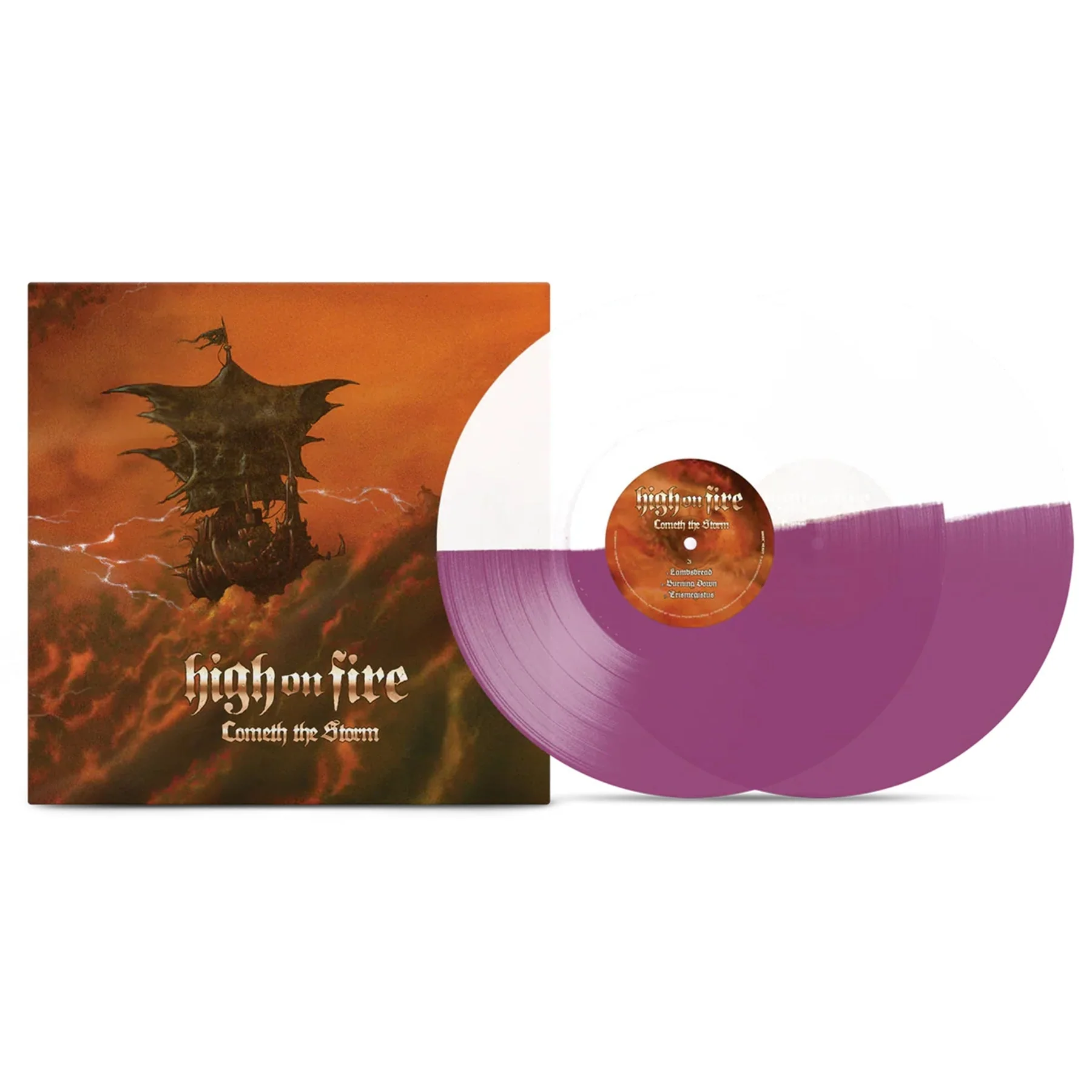 HIGH ON FIRE 'COMETH THE STORM' 2LP - HALF/HALF