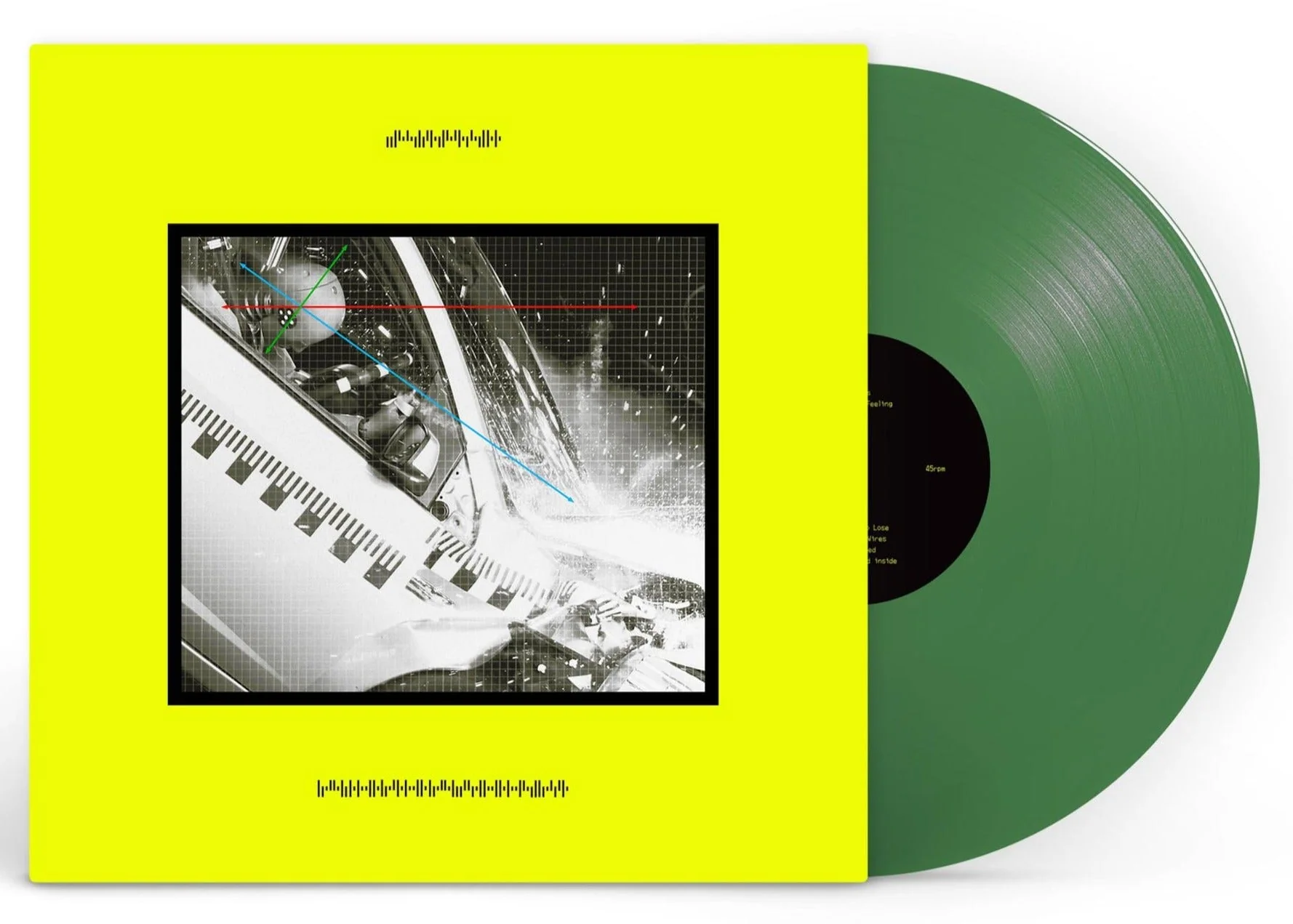 HIGH VIS 'NO SENSE NO FEELING' LP - GREEN