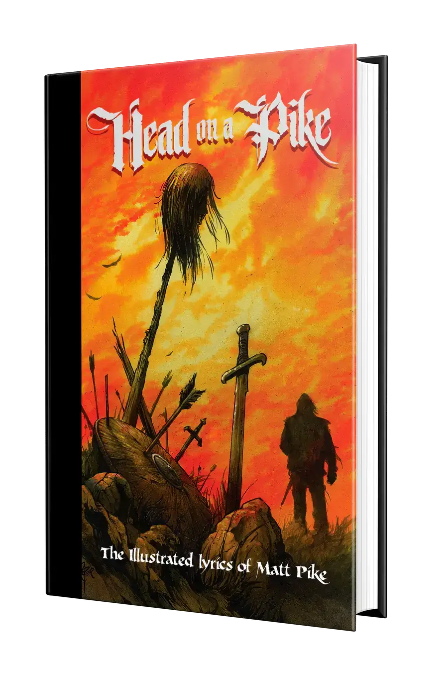 HEAD ON A PIKE: THE ILLUSTRATED LYRICS OF MATT PIKE BOOK - Image 2