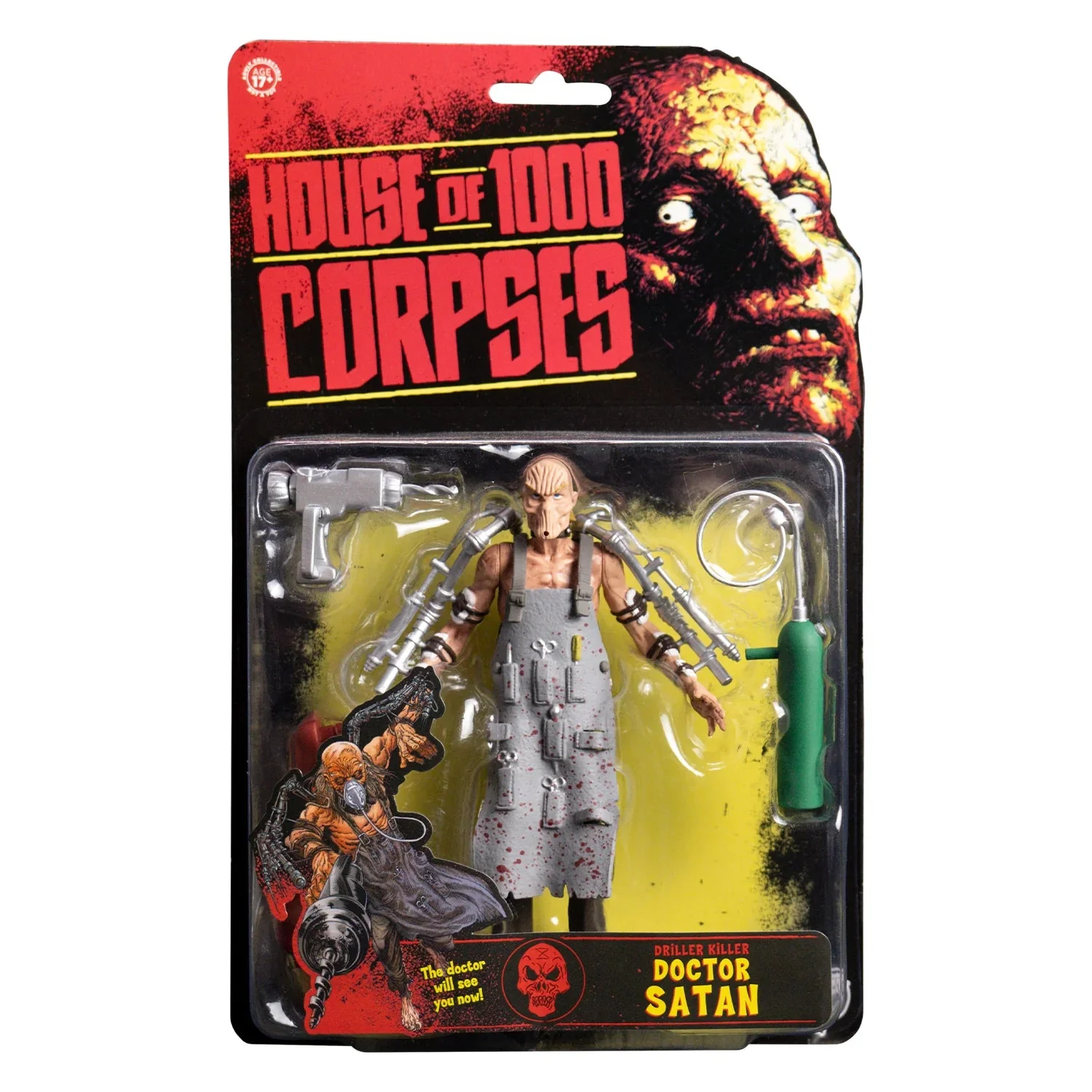 HOUSE OF 1000 CORPSES DR. SATAN 5" ACTION FIGURE - Image 8