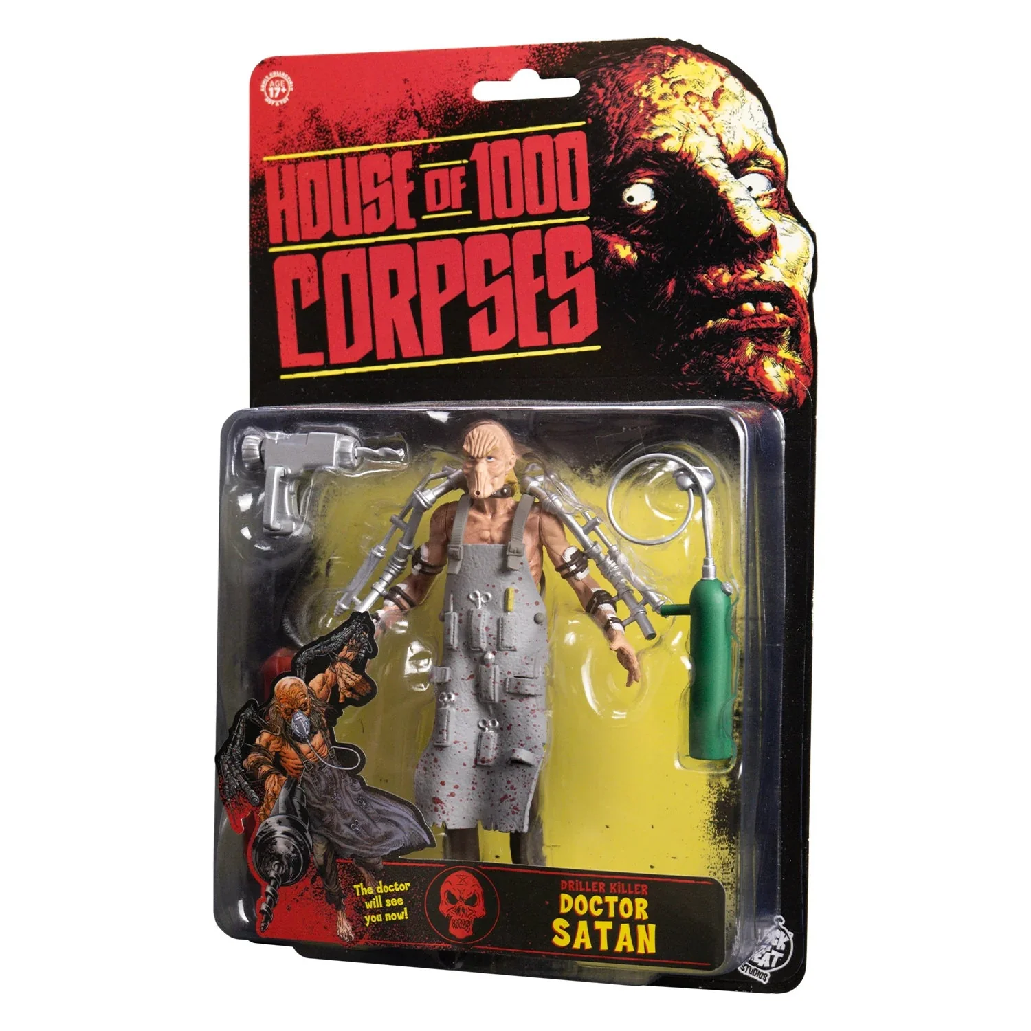 HOUSE OF 1000 CORPSES DR. SATAN 5" ACTION FIGURE - Image 9
