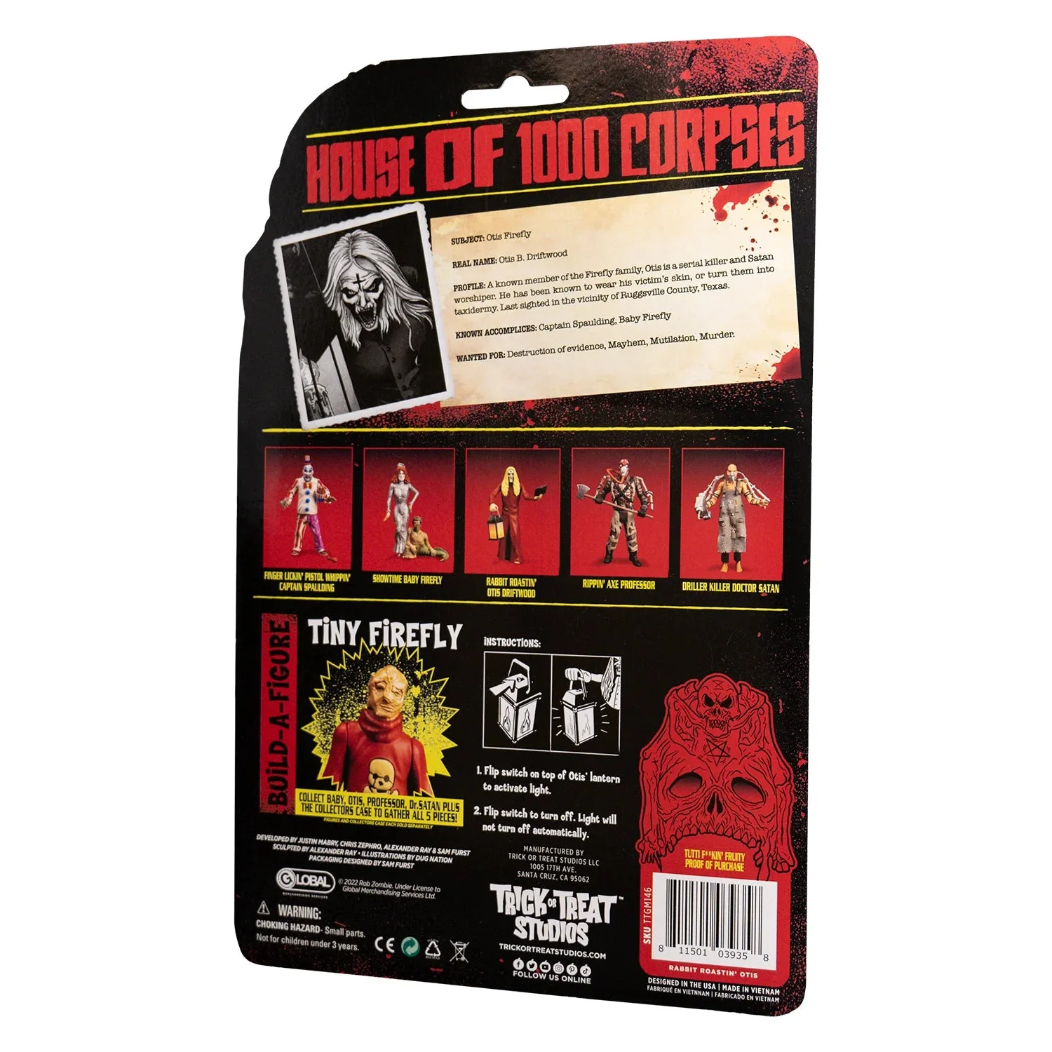HOUSE OF 1000 CORPSES OTIS 5" ACTION FIGURE - Image 9