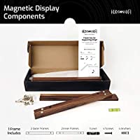 HUDSON HI-FI: MODULAR VINYL RECORD WALL MOUNT WALNUT DISPLAY SYSTEM - 2 PACK - Image 7