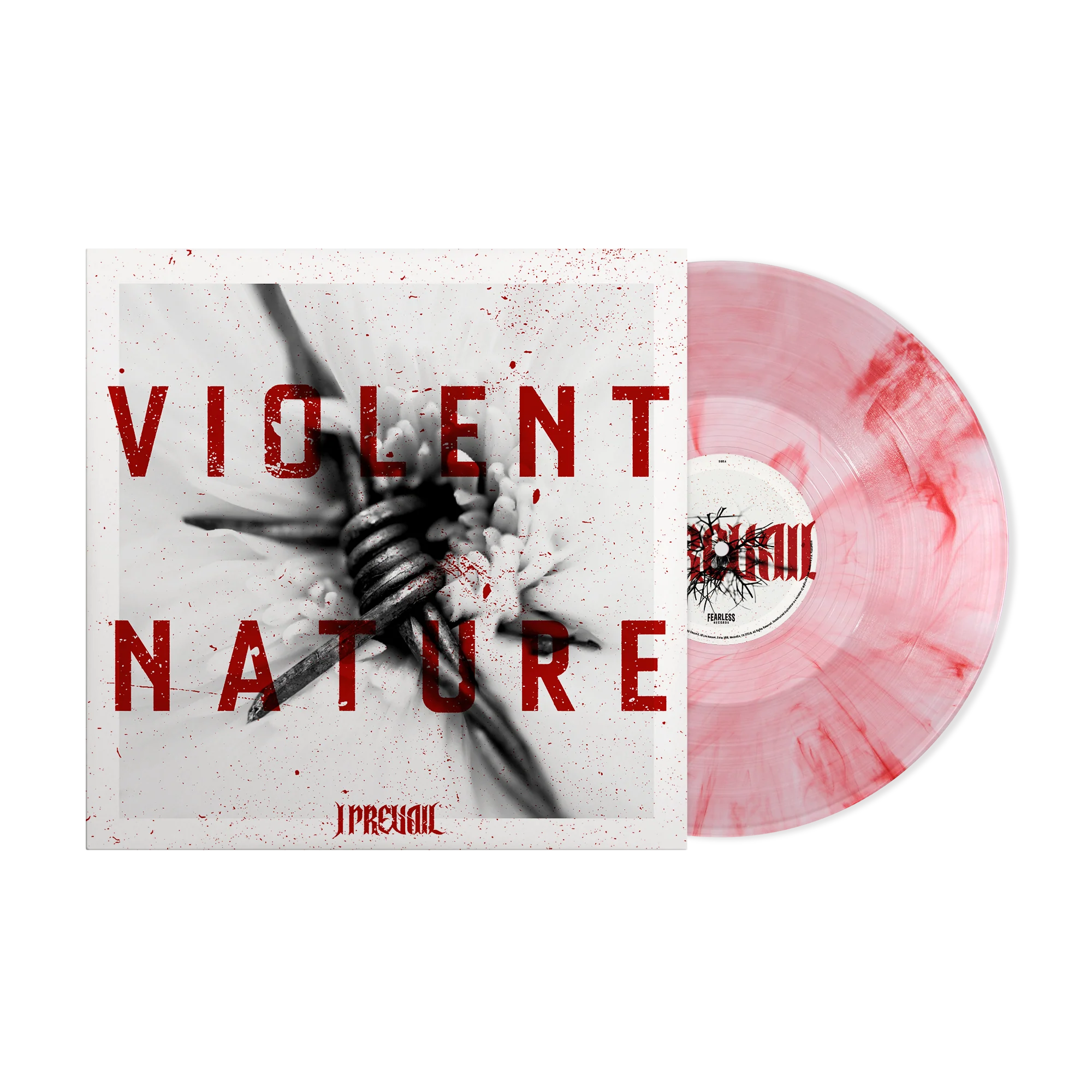 I PREVAIL ‘VIOLENT NATURE’ LP - EXCLUSIVE - LTD. 500 - BLOOD SHOT
