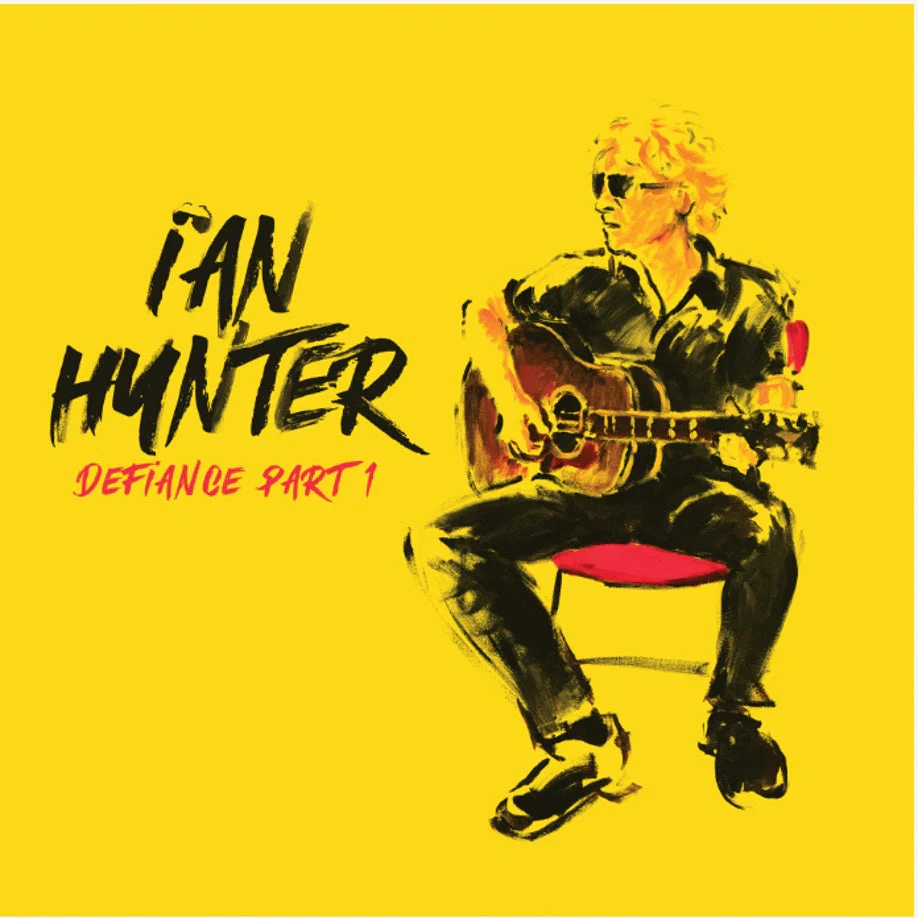 IAN HUNTER 'DEFIANCE PART 1' LP - Image 2