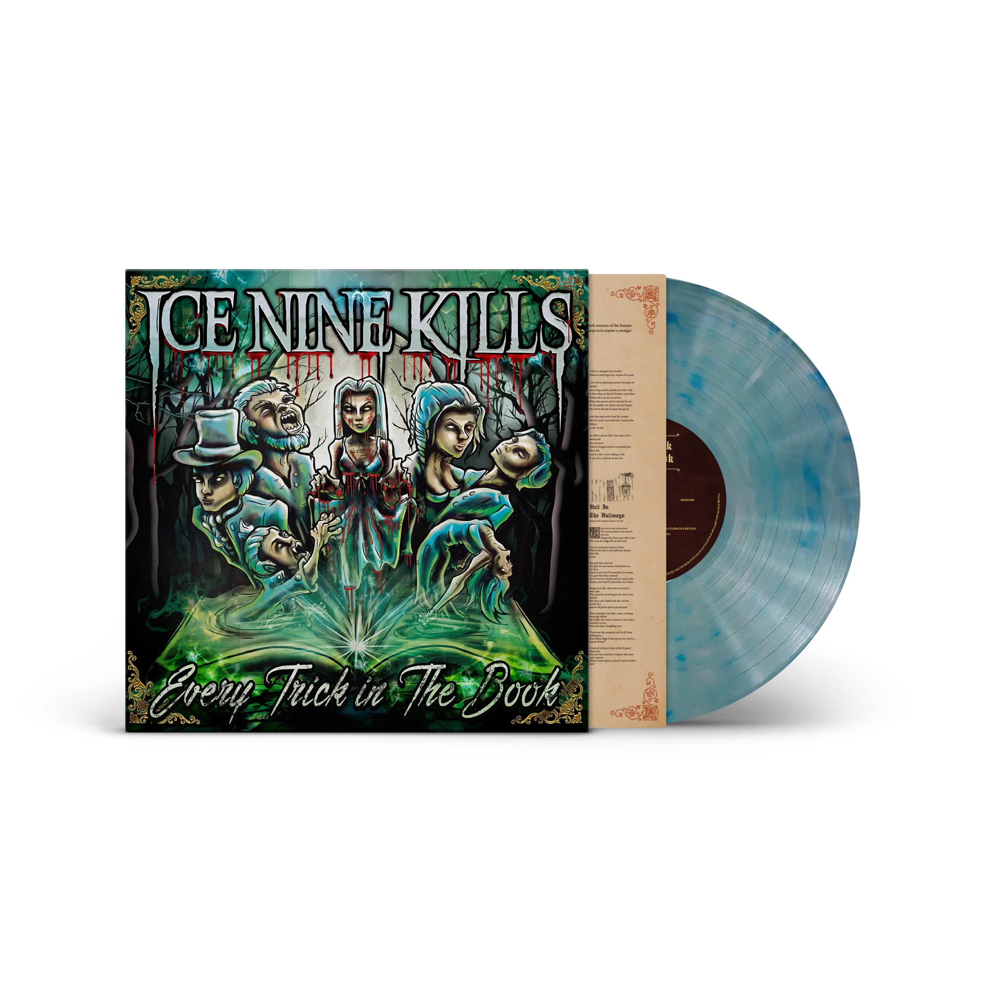 ICE NINE KILLS ‘EVERY TRICK IN THE BOOK’ LP - EXCLUSIVE - LTD. 300 - SKY SWIRL