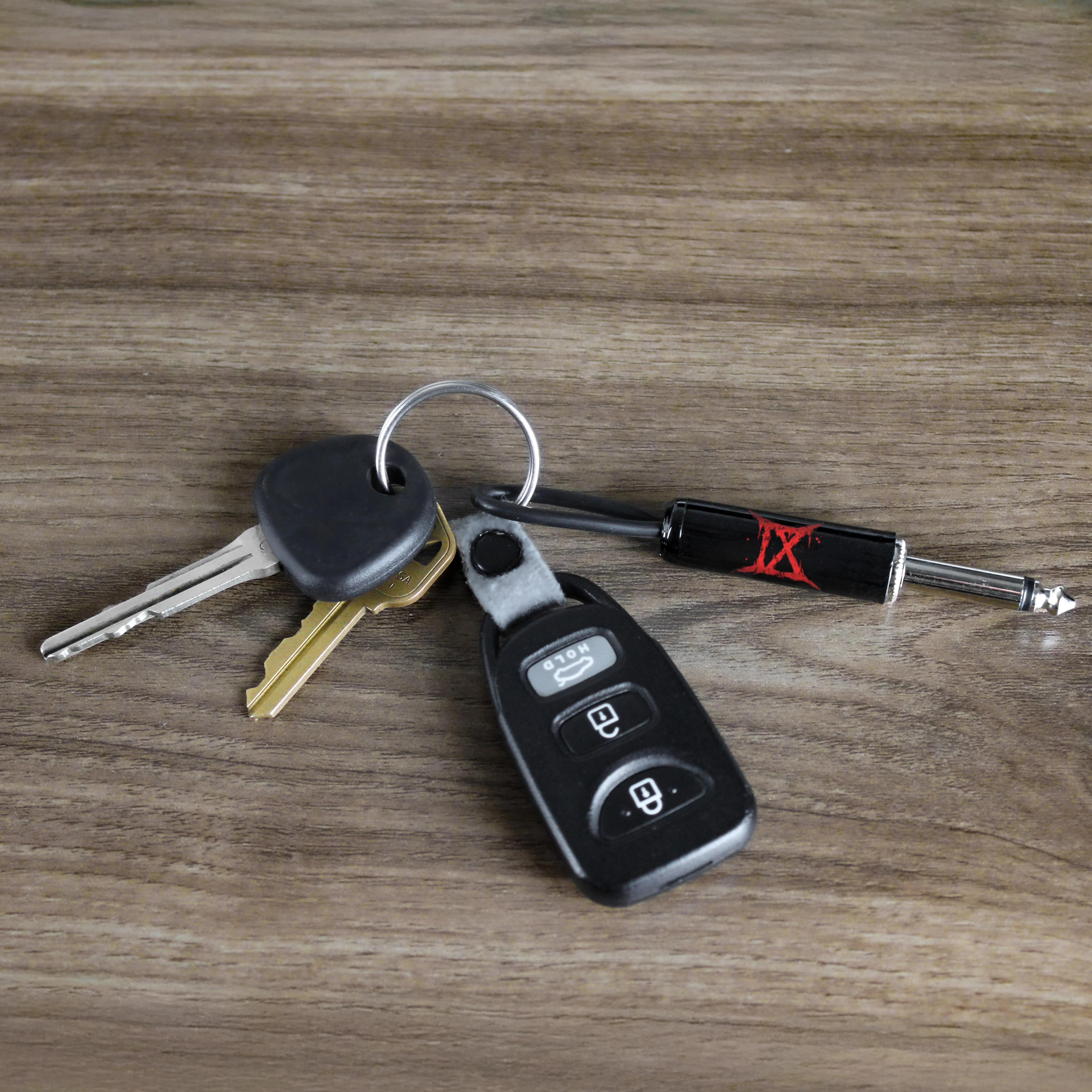ICE NINE KILLS IX GUITAR PLUG KEYCHAIN - Image 3