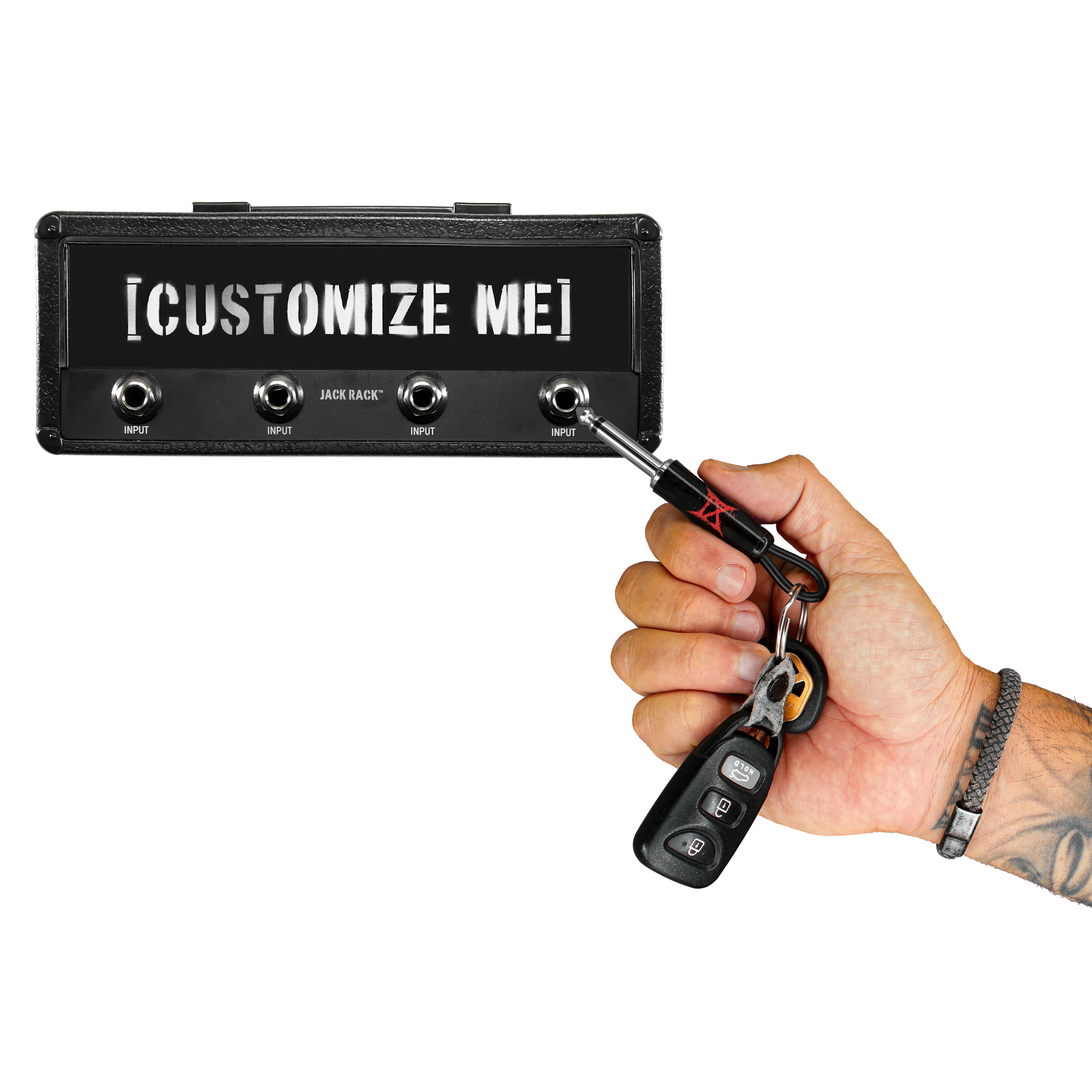 ICE NINE KILLS IX GUITAR PLUG KEYCHAIN - Image 4