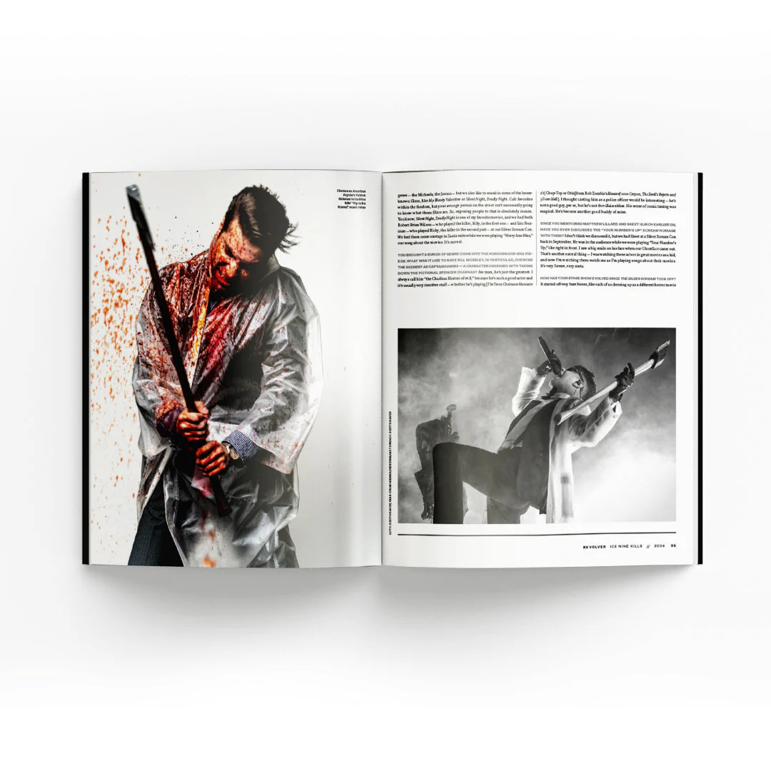 ICE NINE KILLS x REVOLVER SPECIAL COLLECTOR'S EDITION DELUXE MAGAZINE - Image 11
