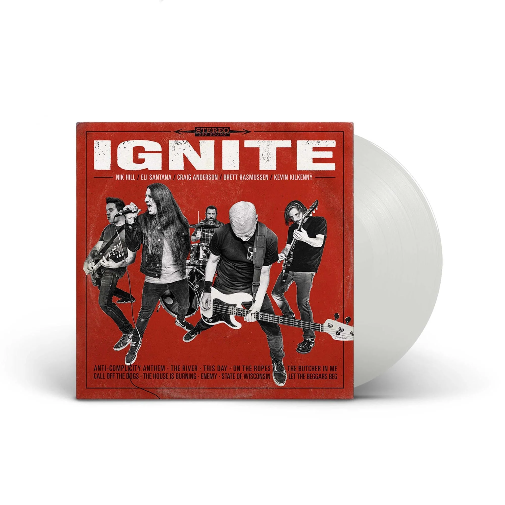 IGNITE 'IGNITE' LP - ULTRA CLEAR + CD