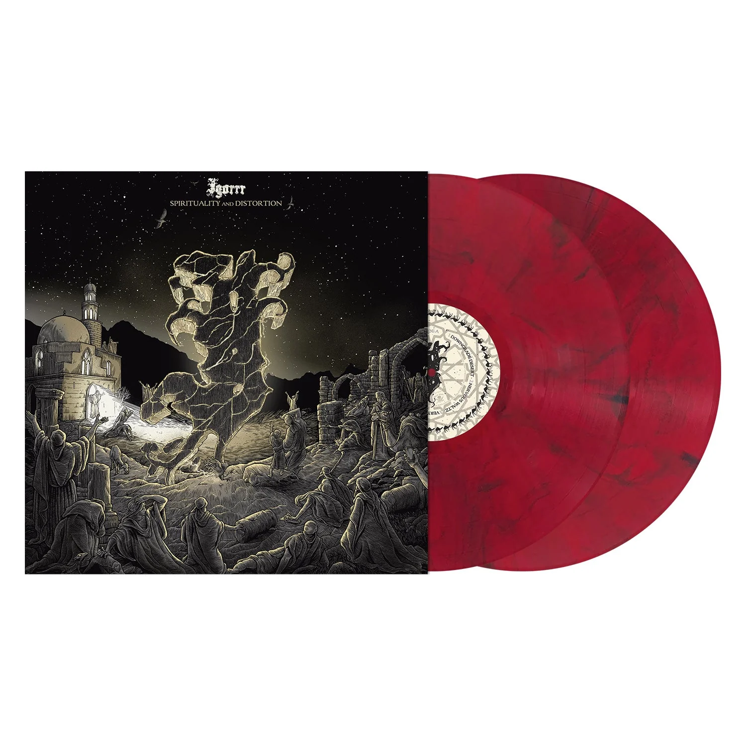 IGORRR 'SPIRITUALITY AND DISTORTION' 2LP - RED SMOKE/BLACK