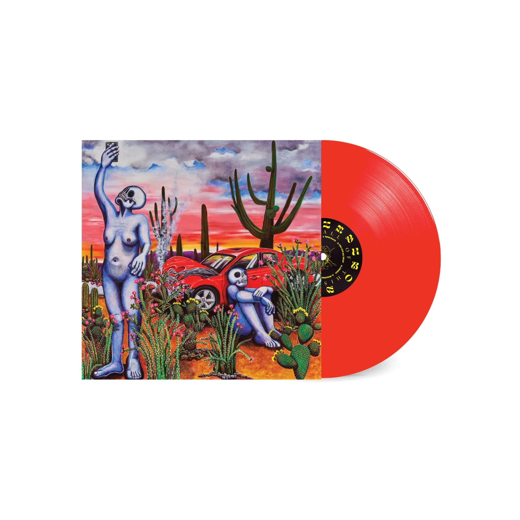 INDIGO DE SOUZA 'ALL OF THIS WILL END' LP - CRIMSON SUNDOWN