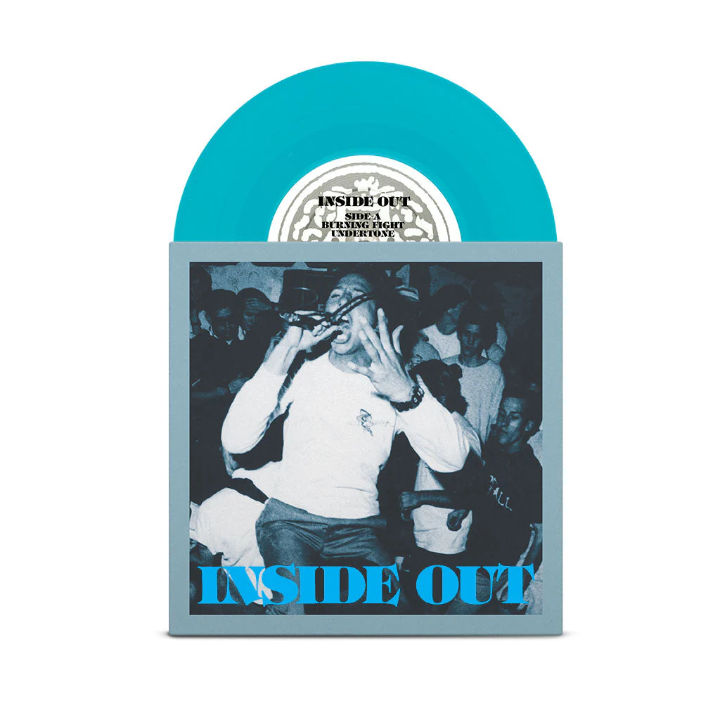 INSIDE OUT 'NO SPIRITUAL SURRENDER' 7" EP - TURQUOISE