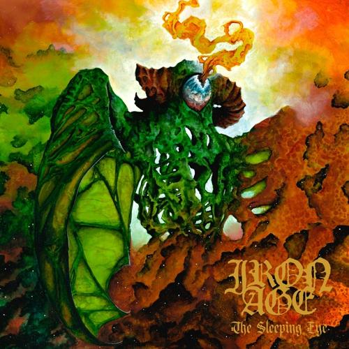 IRON AGE 'THE SLEEPING EYE' LP - ORANGE CRUSH/ULTRA CLEAR/GREEN/WHITE/BLUE/SPLATTER - Image 2