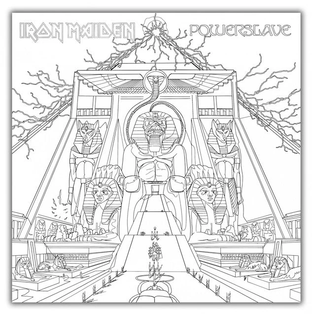 IRON MAIDEN COLORING BOOK - Image 3