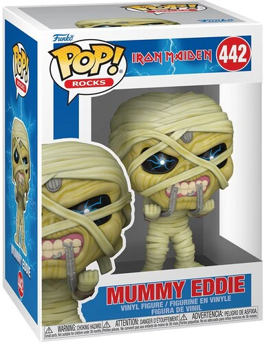 IRON MAIDEN (EDDIE MUMMY) POWERSLAVE FUNKO POP! ROCKS FIGURE - Image 2