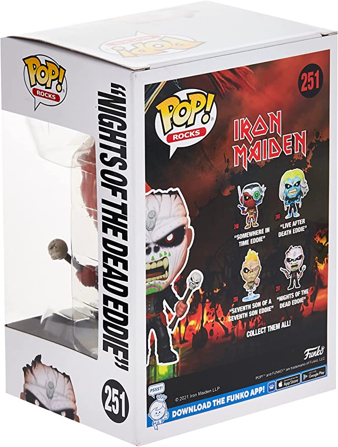 IRON MAIDEN EDDIE NIGHTS OF THE DEAD FUNKO POP! ROCKS - Image 3