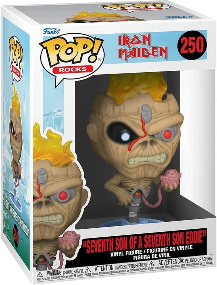 IRON MAIDEN EDDIE SEVENTH SON OF SEVEN FUNKO POP! ROCKS FIGURE - Image 2