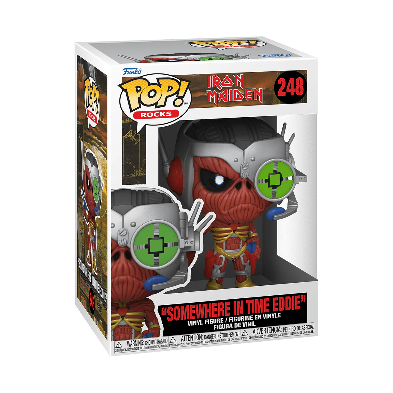 IRON MAIDEN EDDIE SOMEWHERE IN TIME FUNKO POP! ROCKS - Image 2