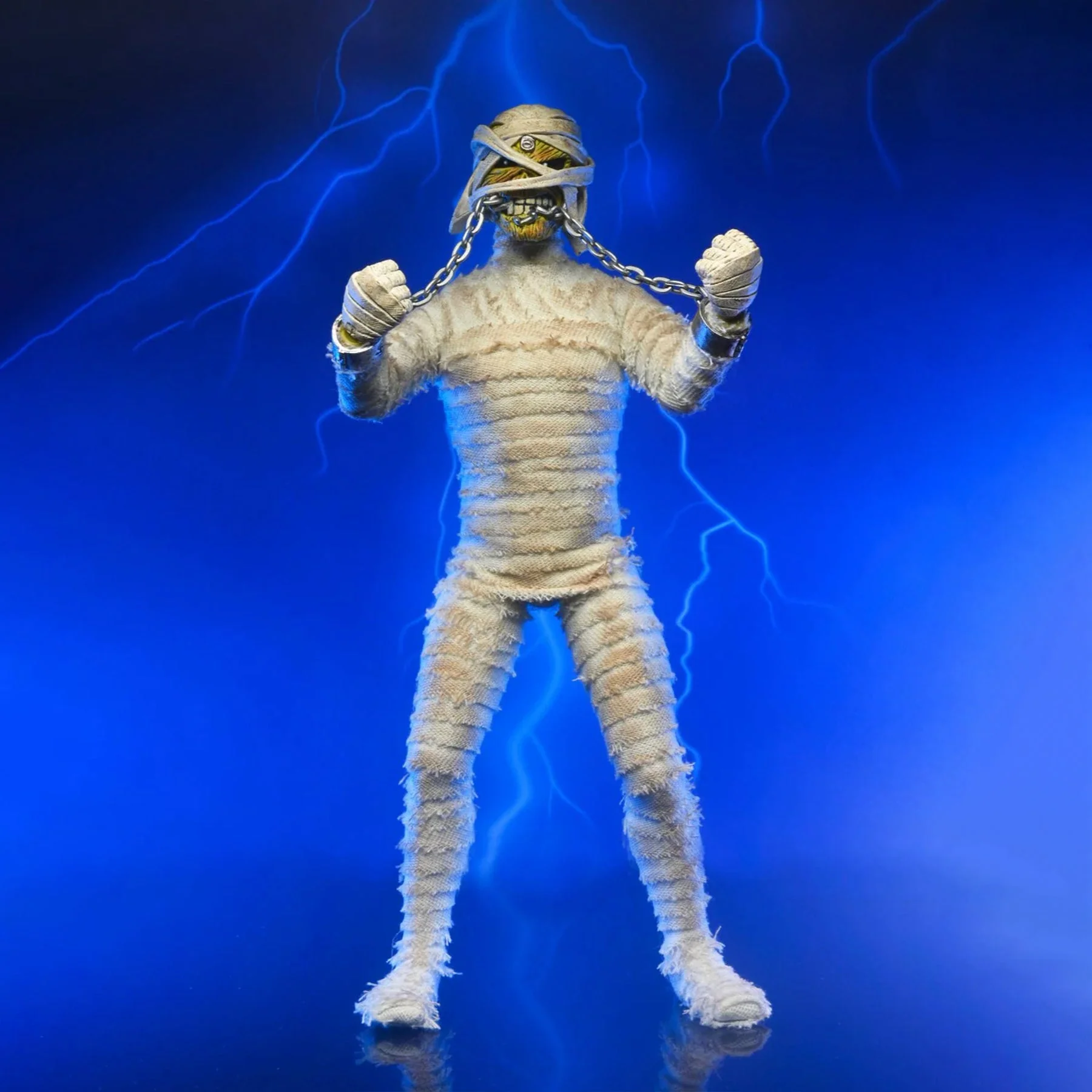 IRON MAIDEN - MUMMY EDDIE CLOTHED 8 NECA FIGURE - Image 6