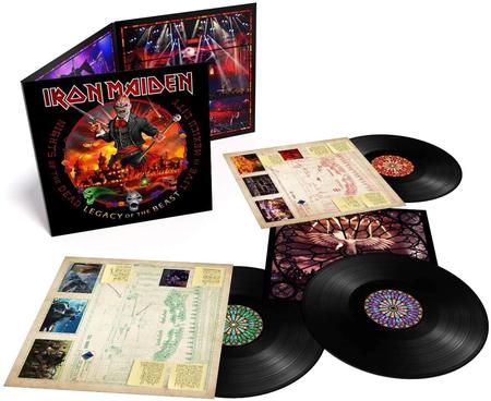 IRON MAIDEN - 'NIGHTS OF THE DEAD, LEGACY OF THE BEAST' 3LP - Image 2